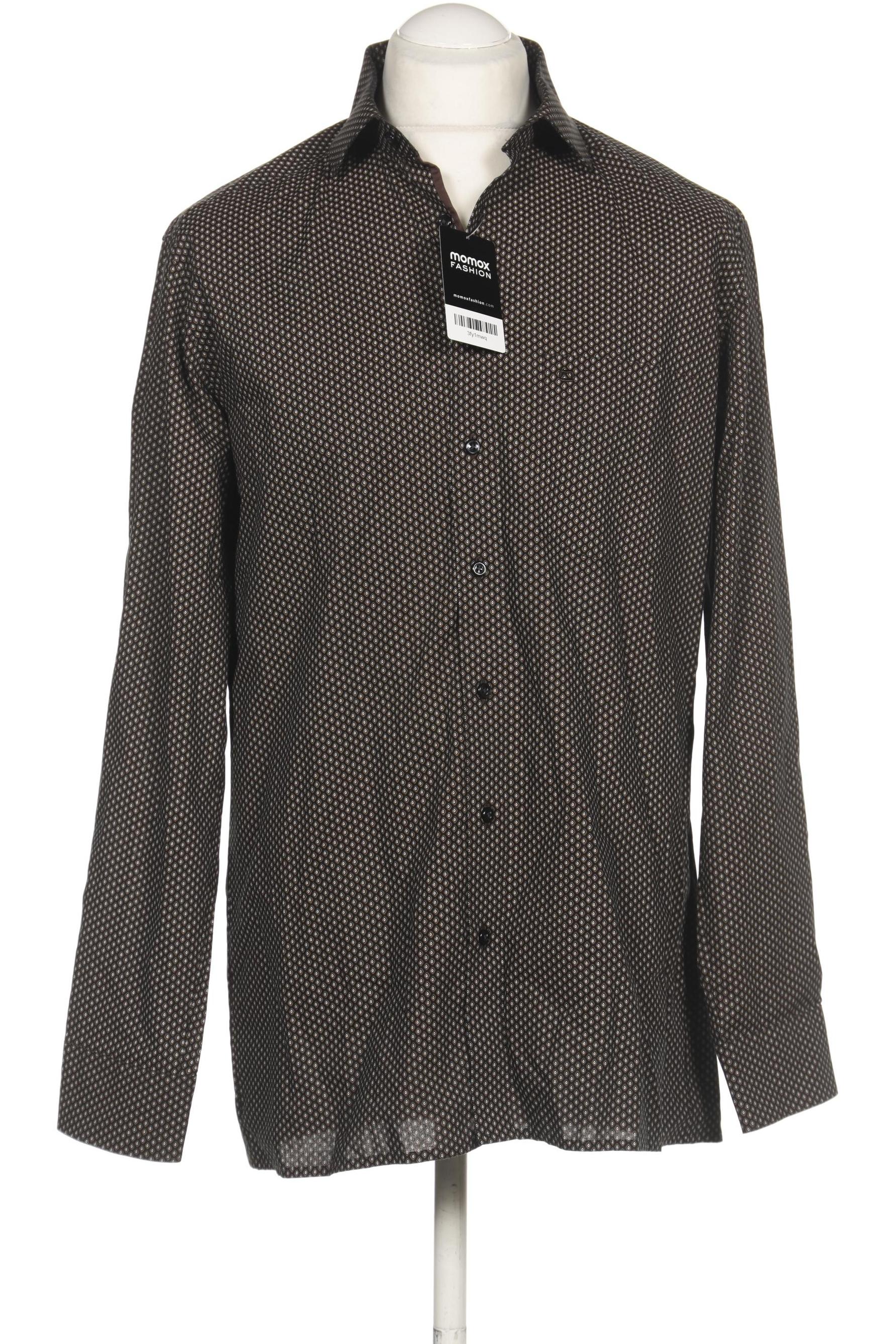 

Olymp Herren Hemd, braun, Gr. 52