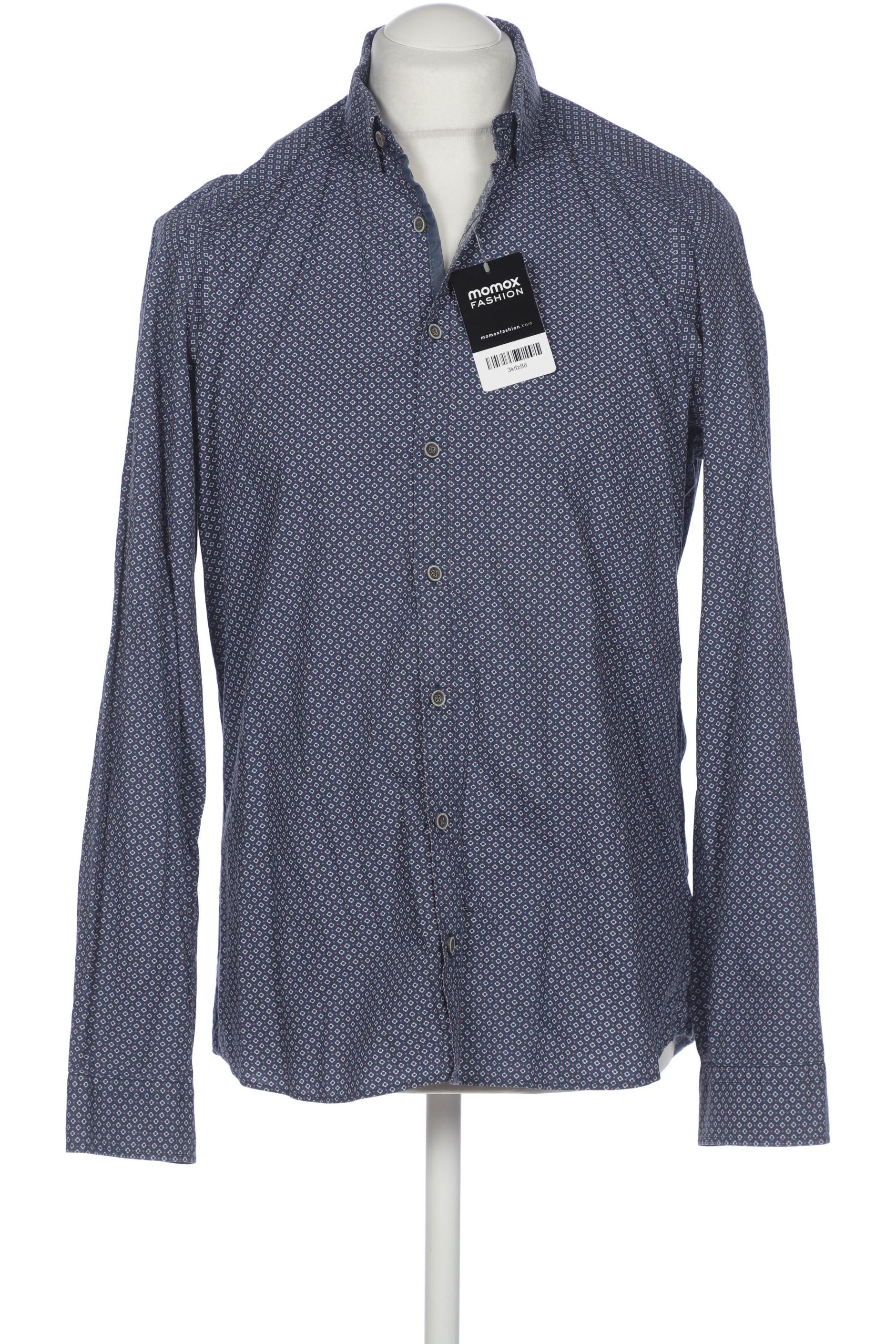 

Olymp Herren Hemd, marineblau, Gr. 52
