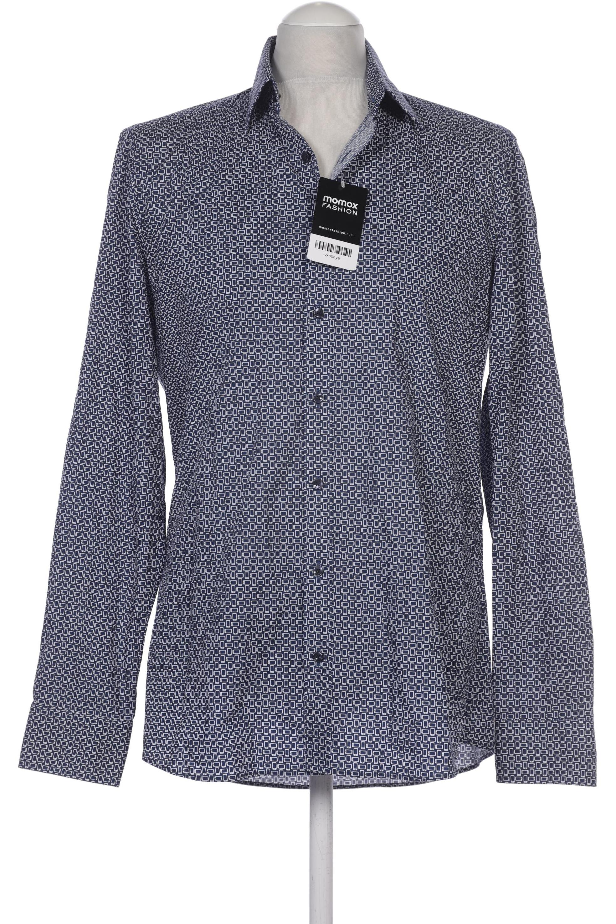 

Olymp Herren Hemd, blau, Gr. 52