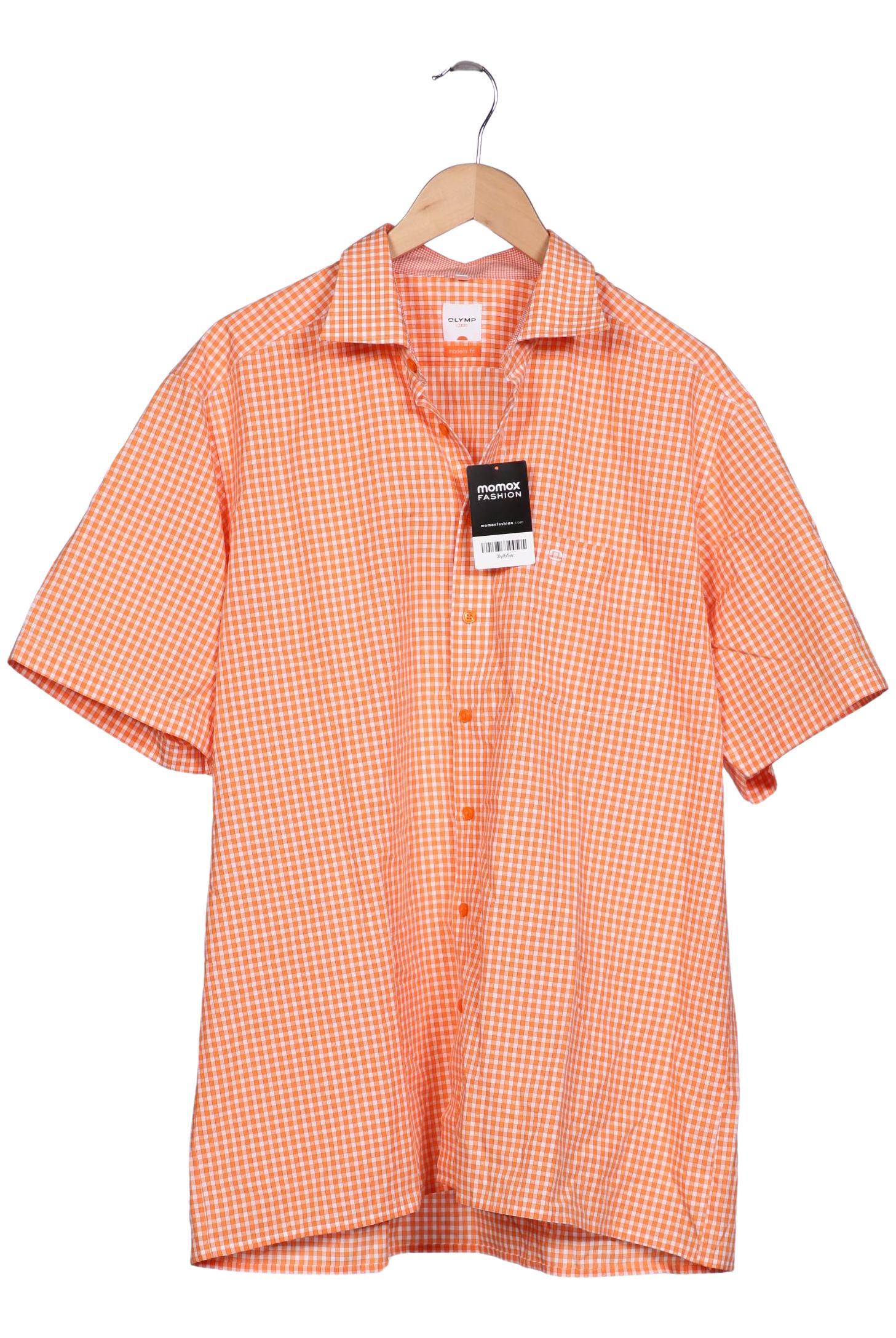 

Olymp Herren Hemd, orange, Gr. 56