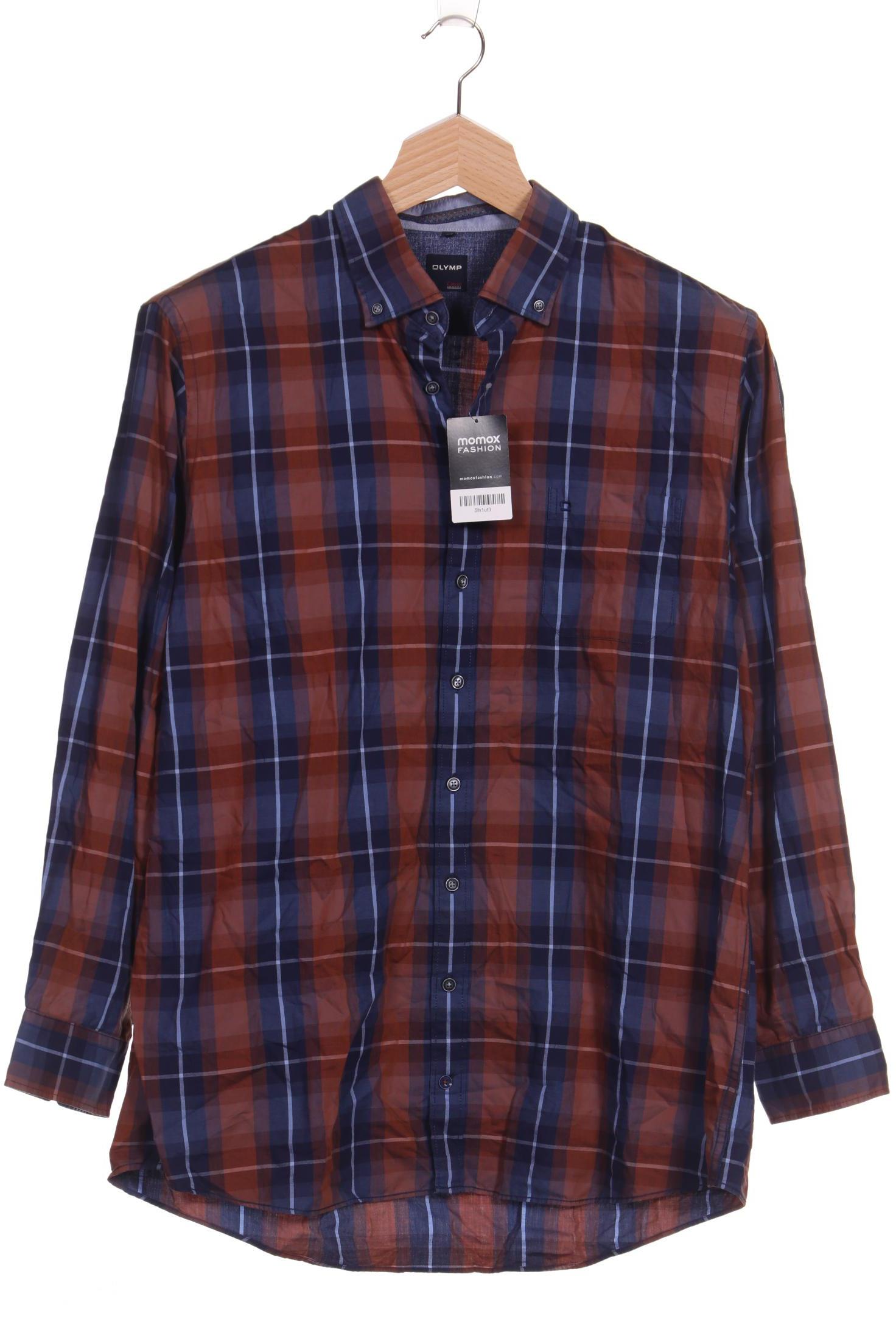 

Olymp Herren Hemd, blau, Gr. 56