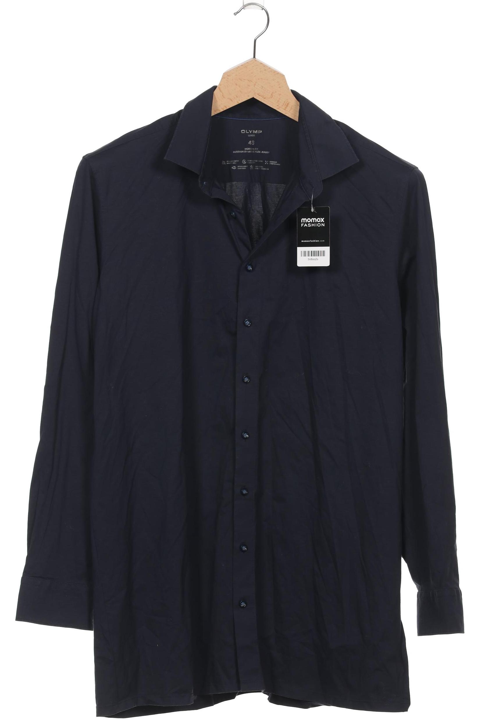 

Olymp Herren Hemd, marineblau, Gr. 58