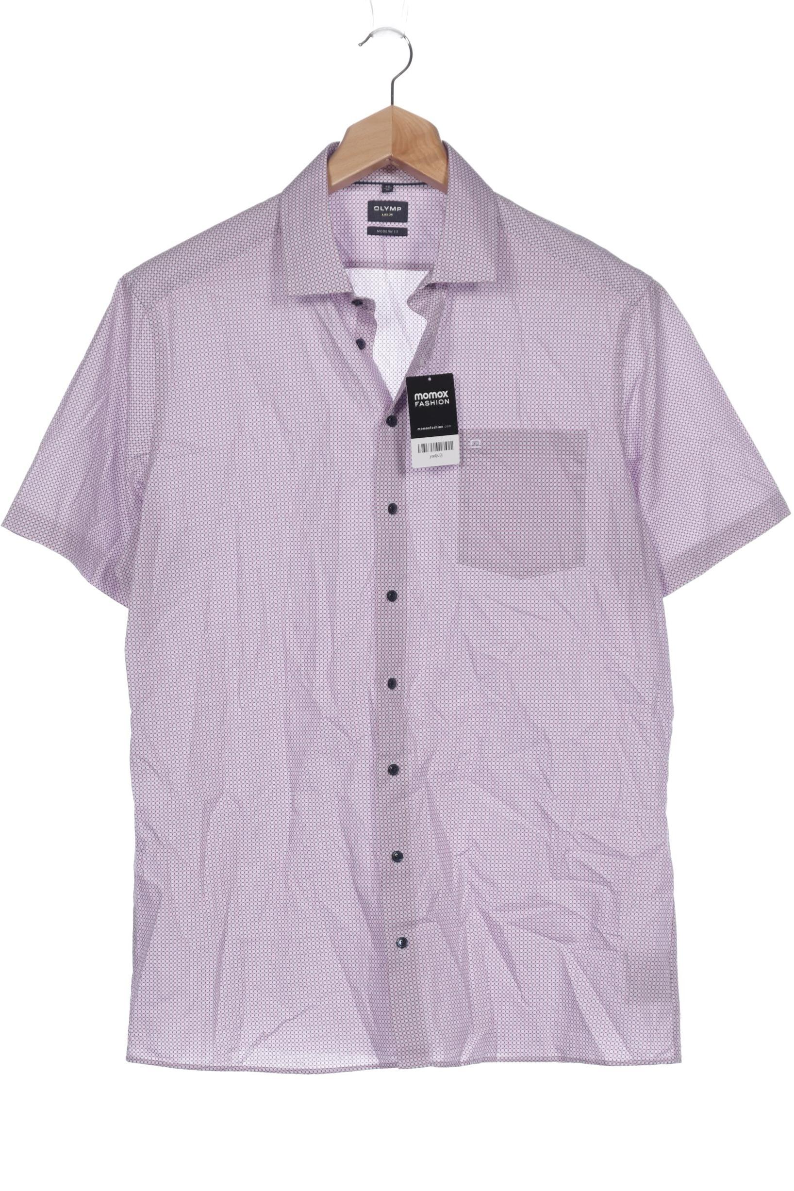 Thumbnail - Olymp Herren Hemd, pink, Gr. 56