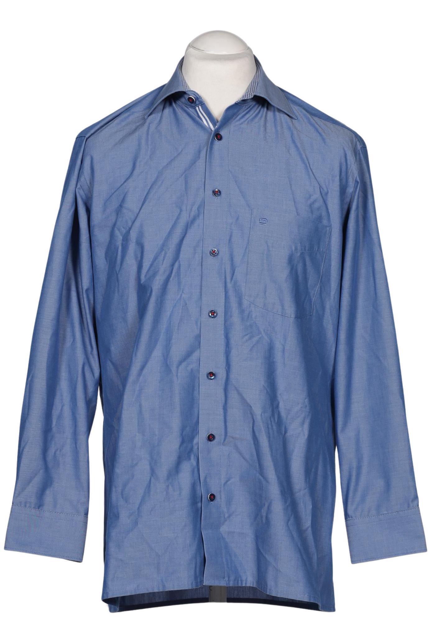 Thumbnail - Olymp Herren Hemd, blau, Gr. 52