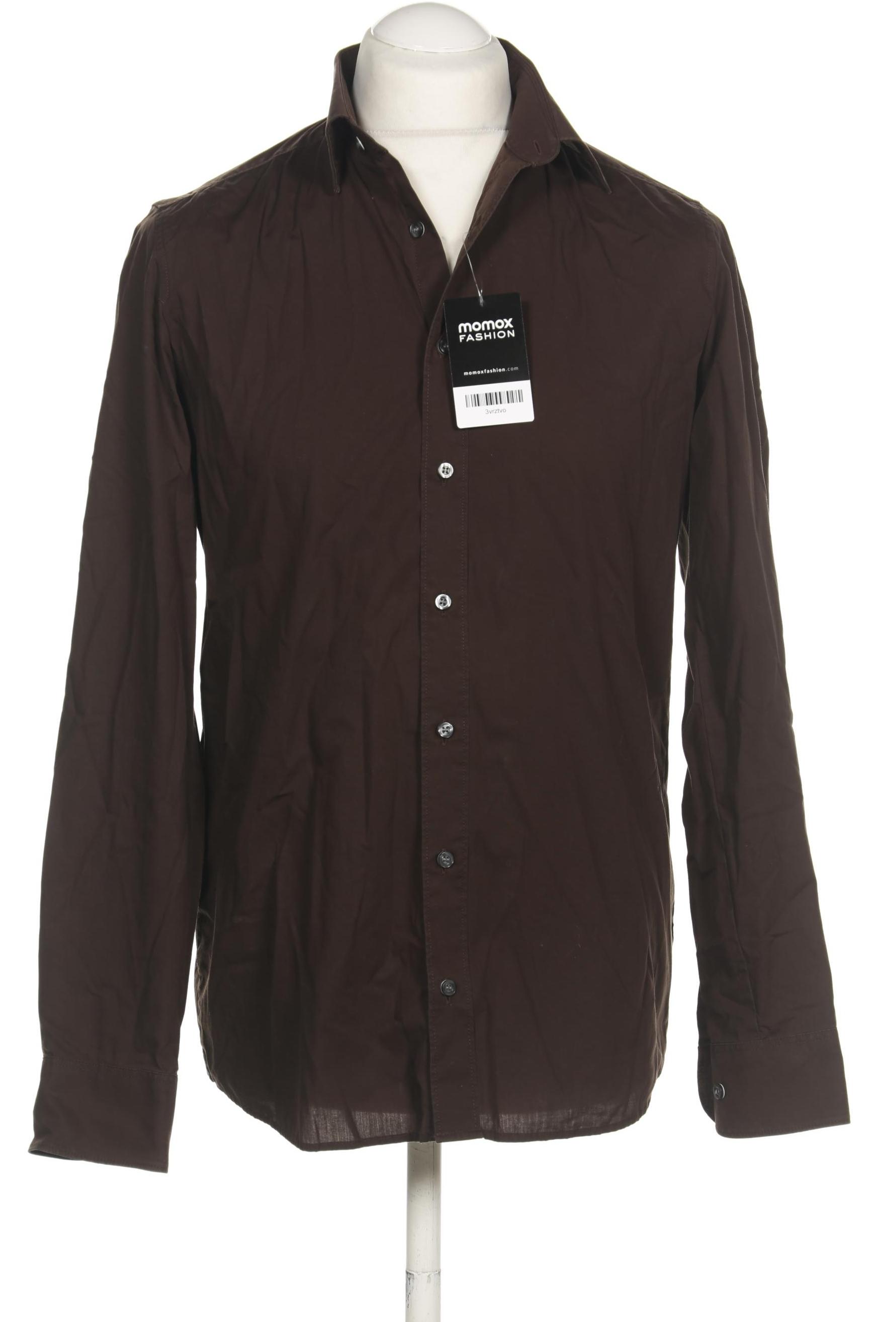 

Olymp Herren Hemd, braun, Gr. 50