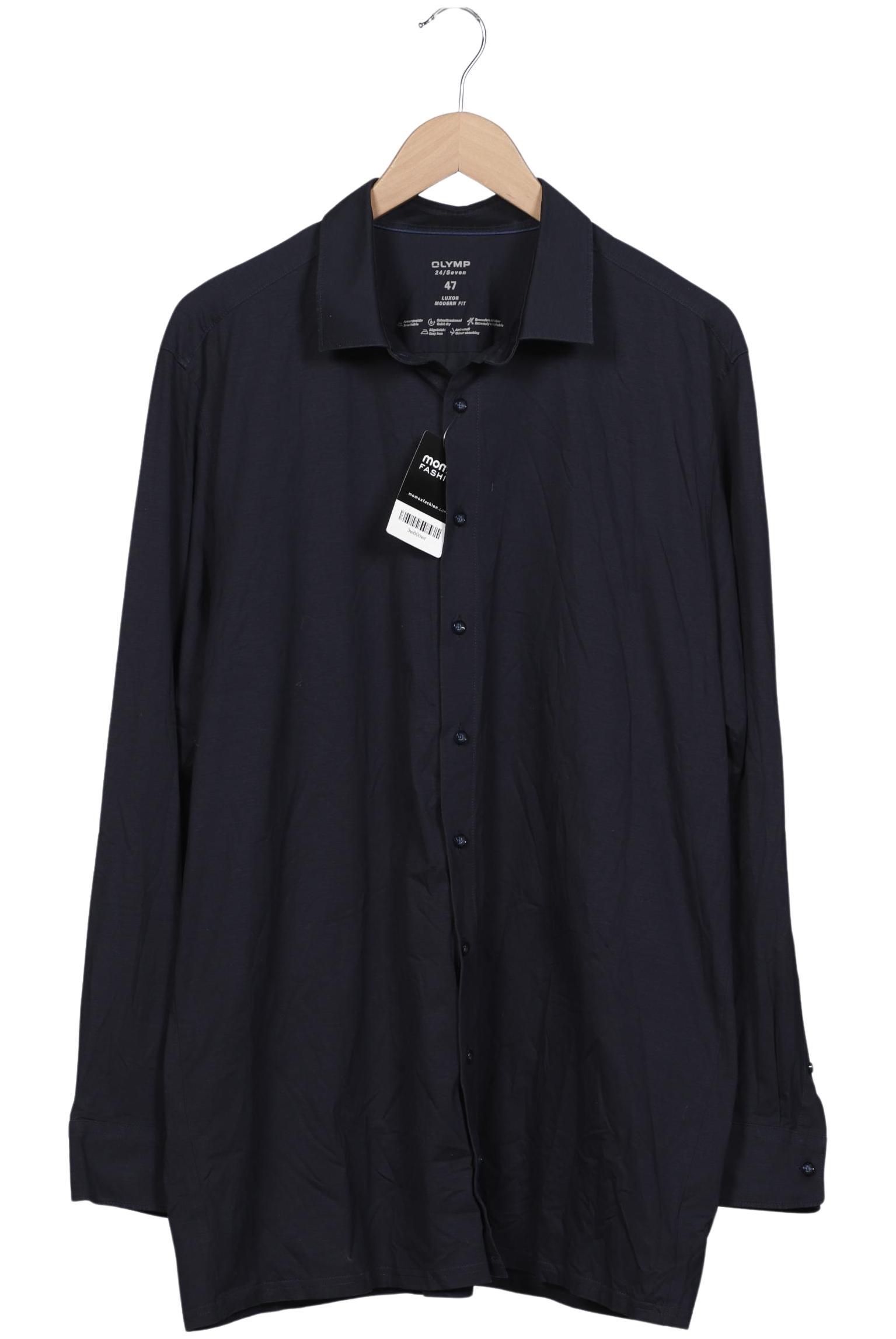 

Olymp Herren Hemd, marineblau, Gr. 58
