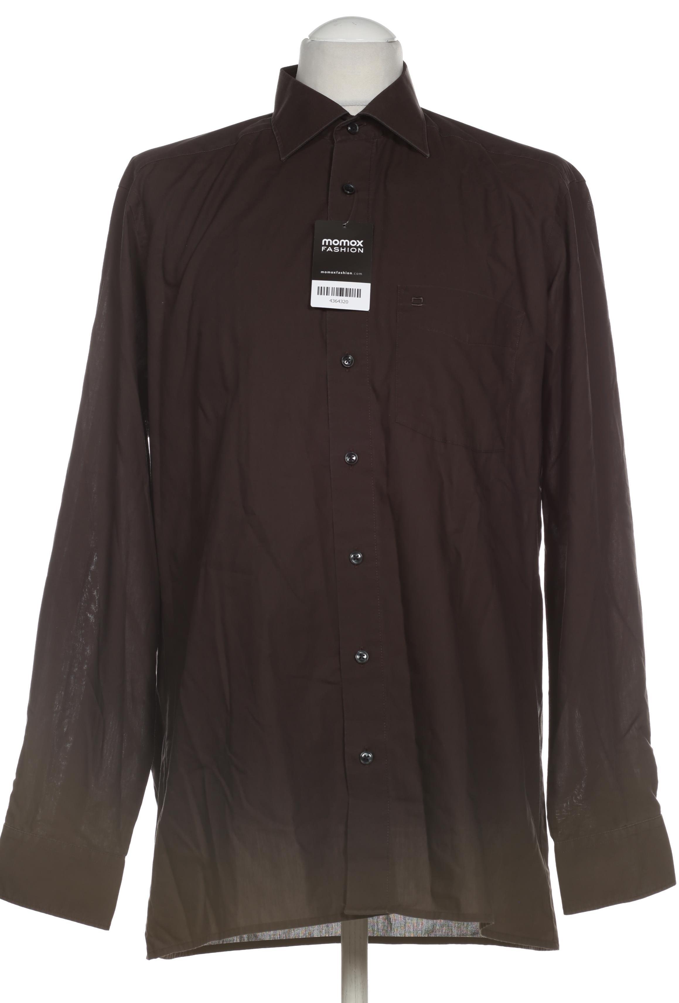 

Olymp Herren Hemd, braun, Gr. 52