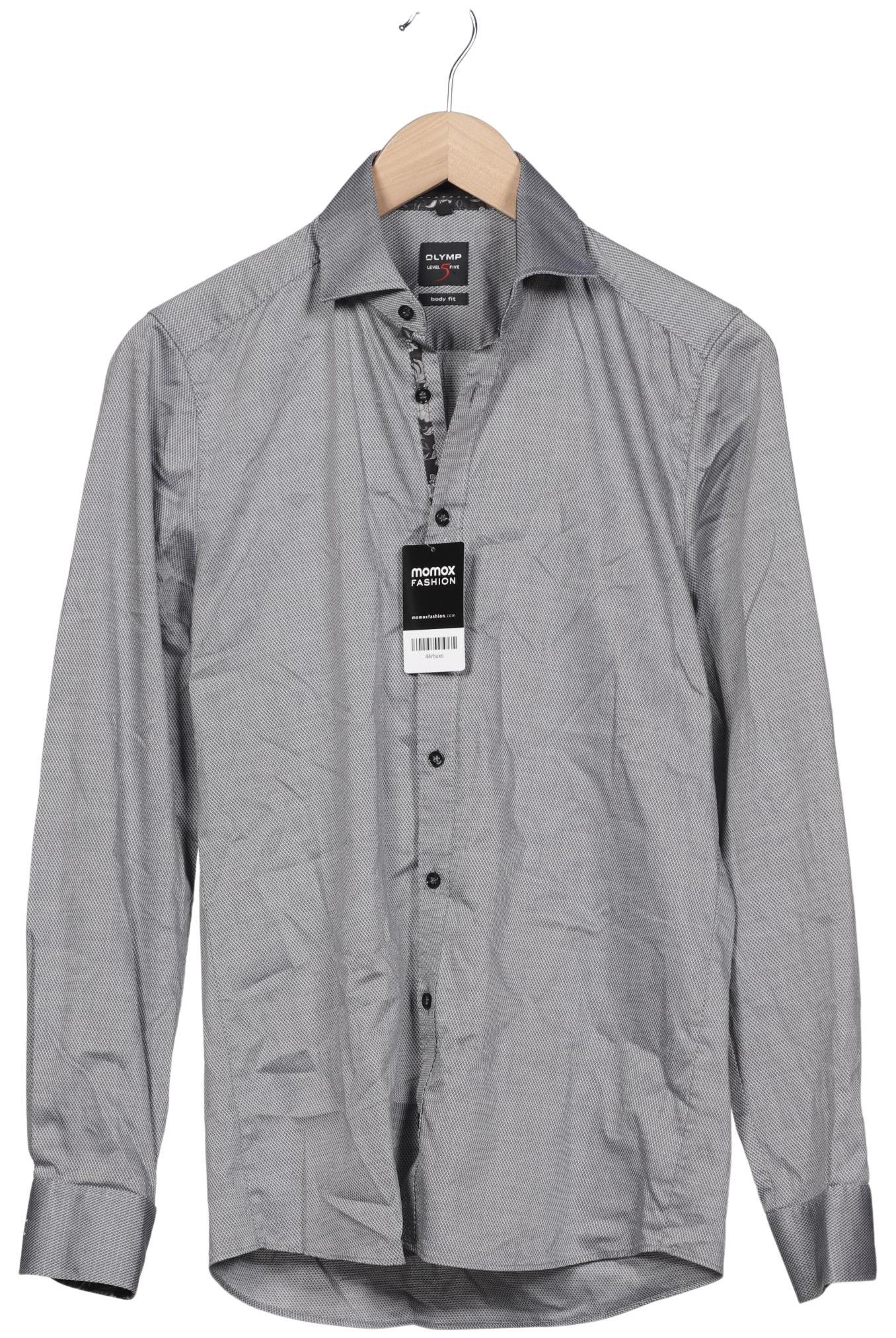 

Olymp Herren Hemd, grau, Gr. 46