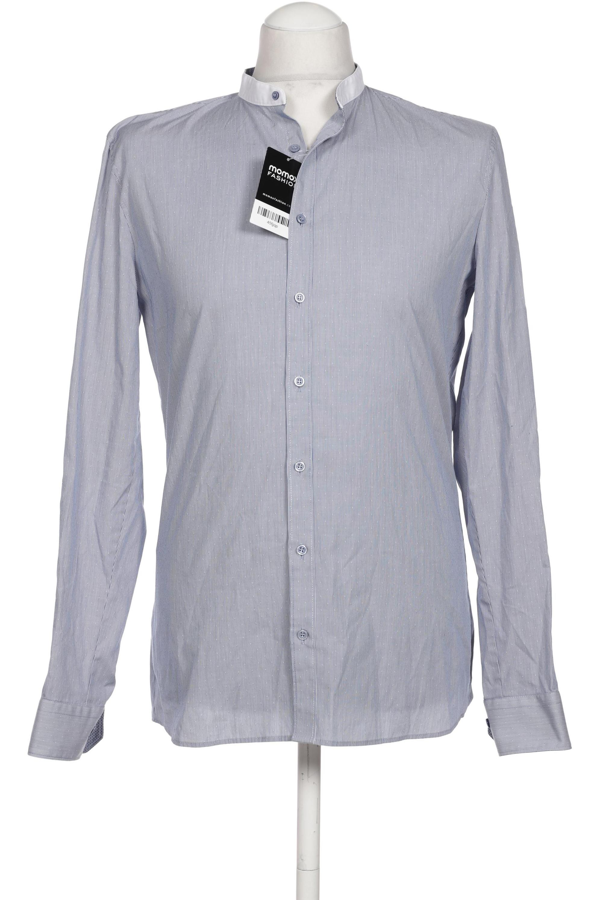 

Olymp Herren Hemd, blau