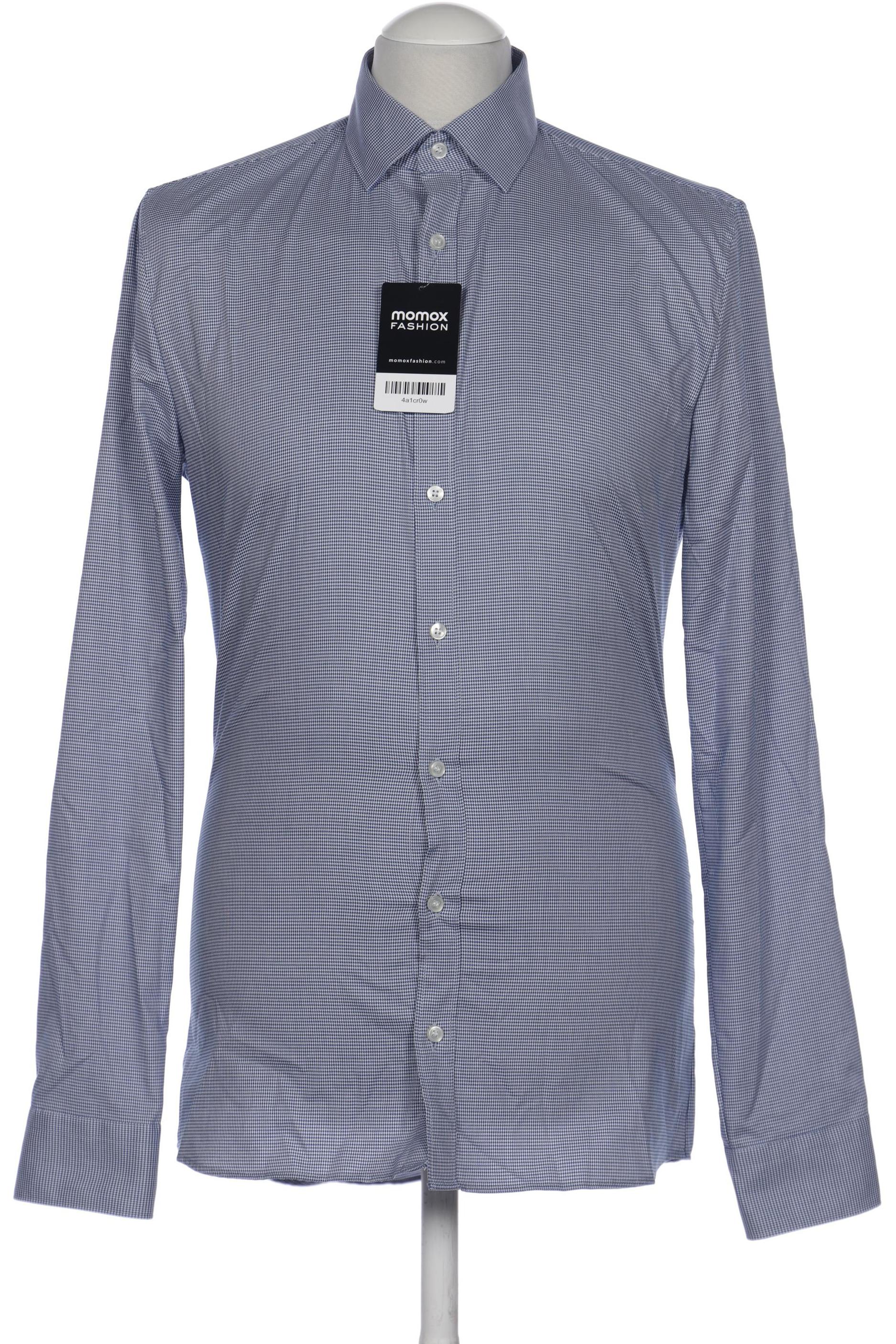 

Olymp Herren Hemd, blau