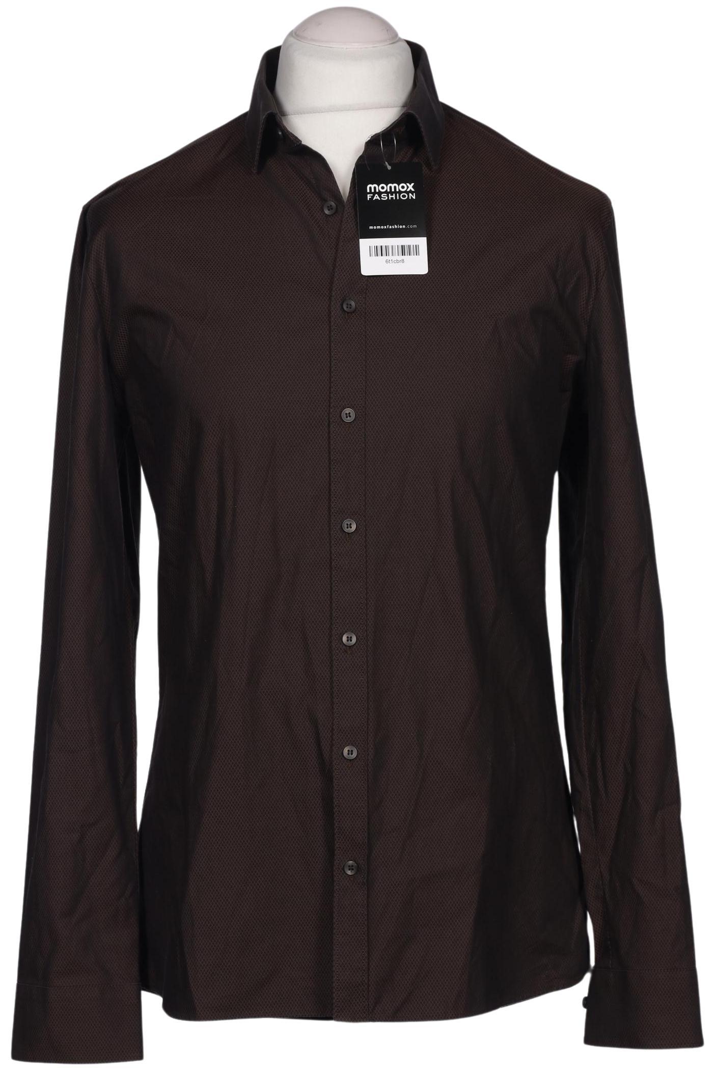 

Olymp Herren Hemd, braun, Gr. 52