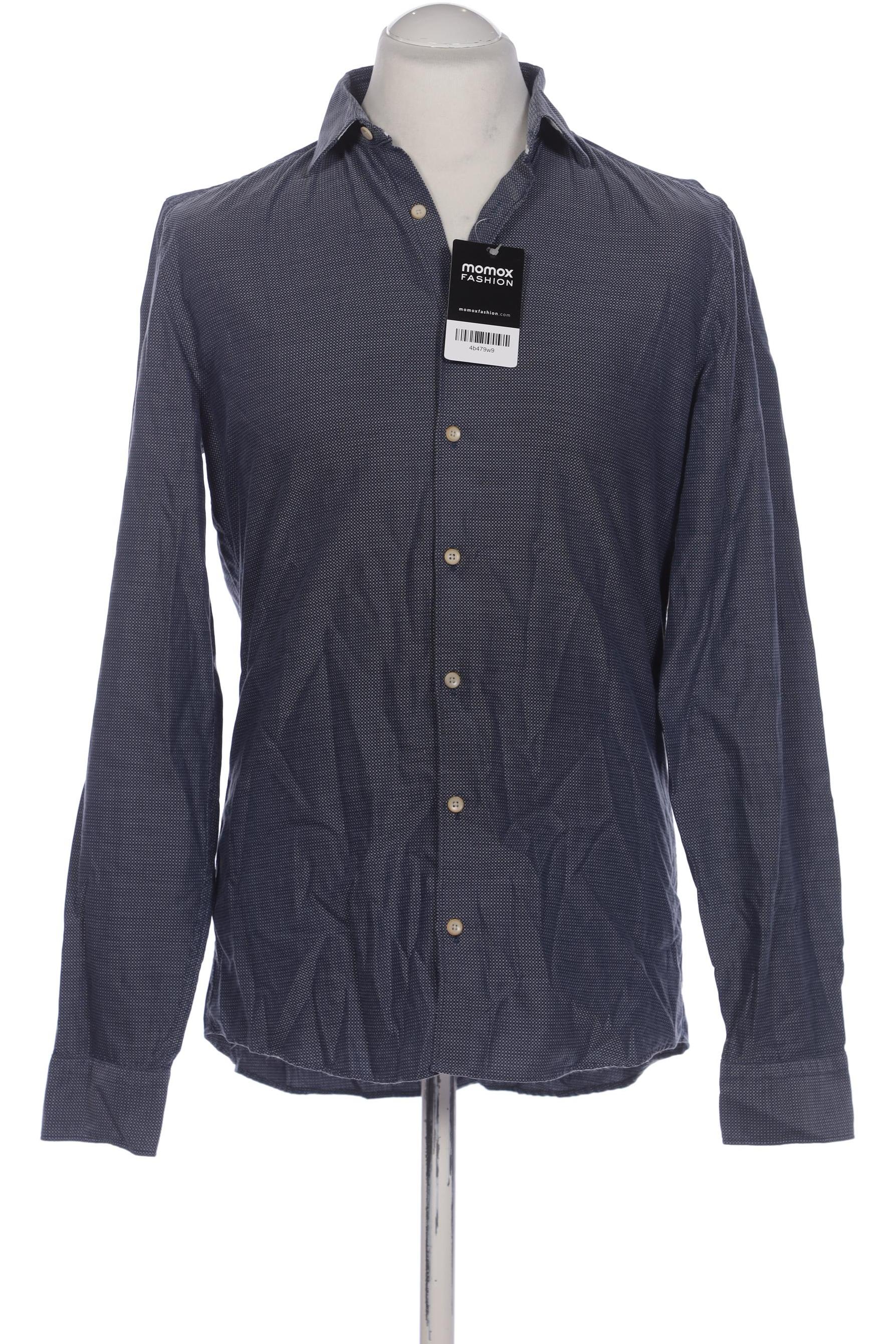 

Olymp Herren Hemd, marineblau, Gr. 48