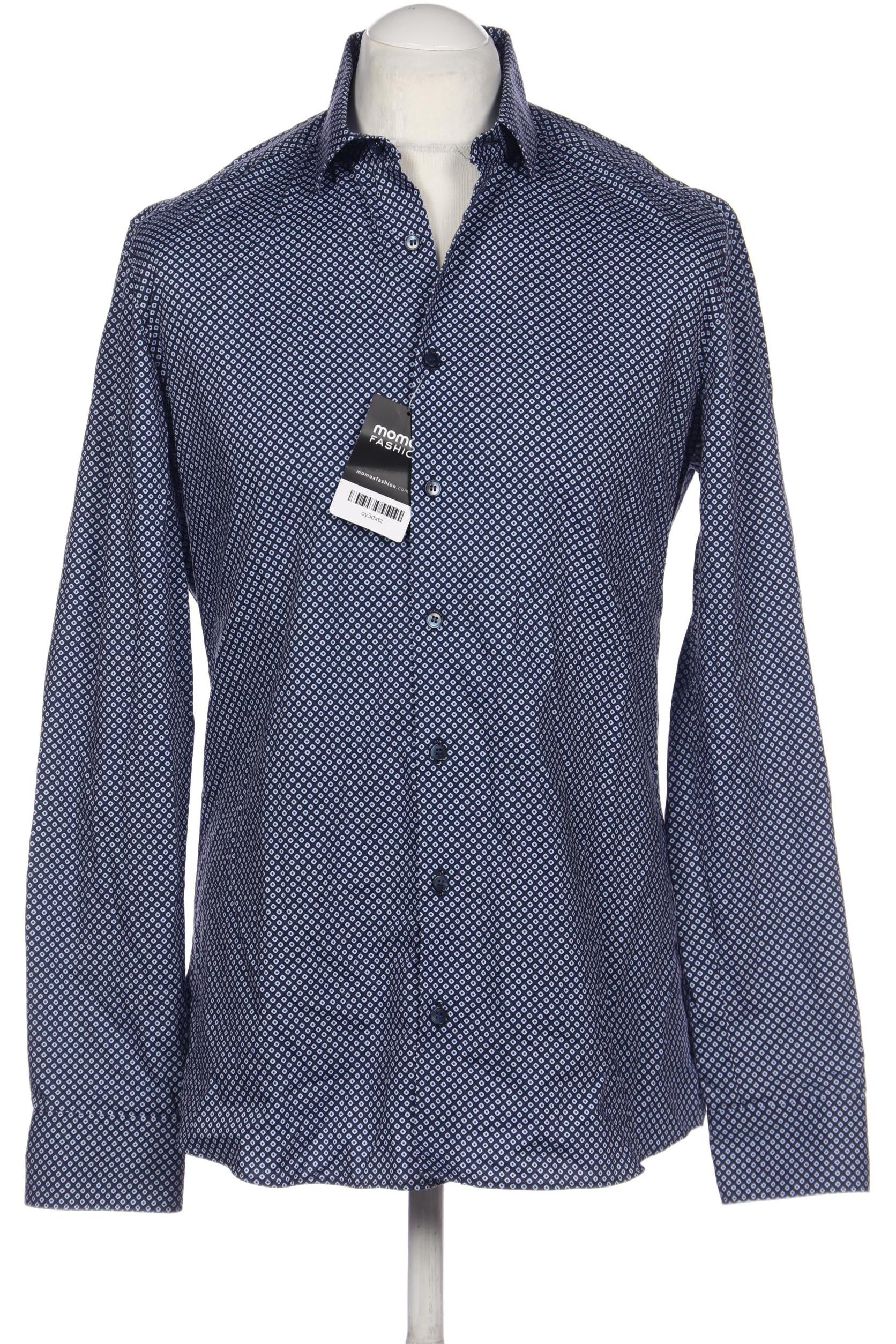 

Olymp Herren Hemd, marineblau