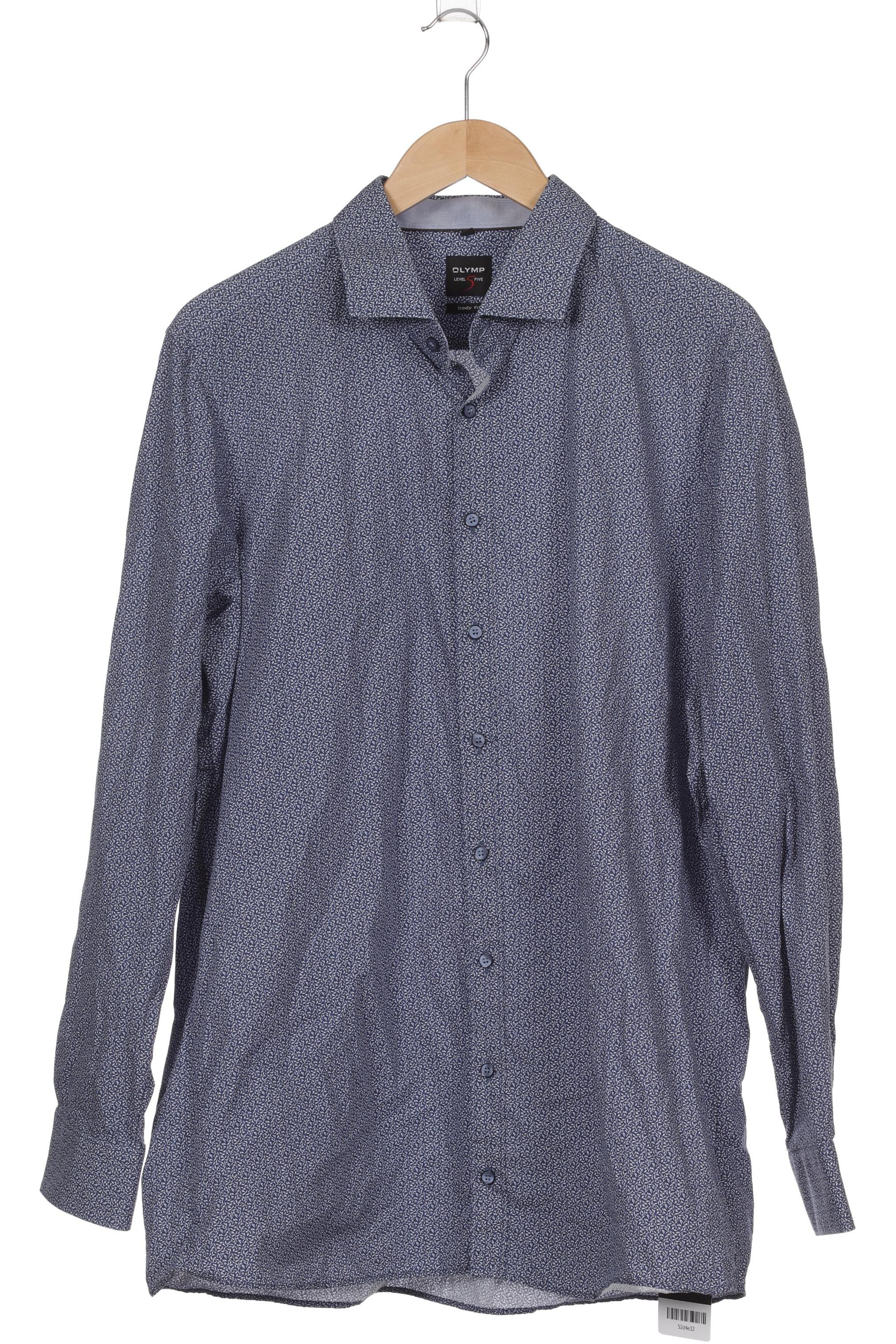 

Olymp Herren Hemd, blau, Gr. 46