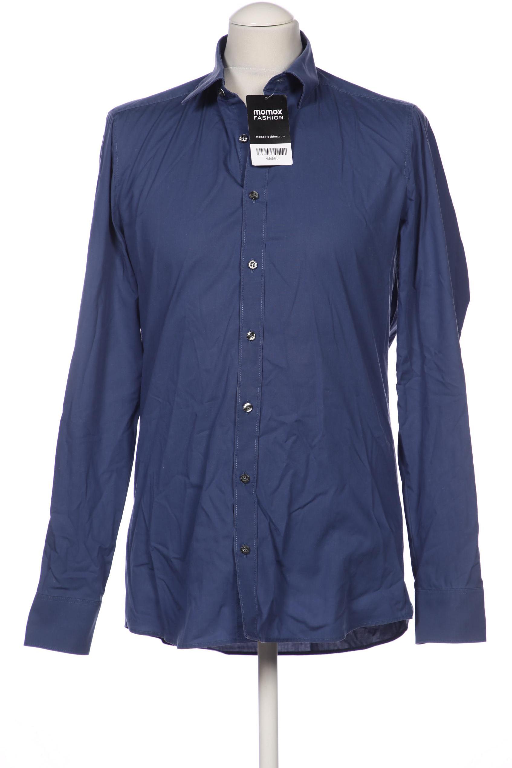 

Olymp Herren Hemd, blau