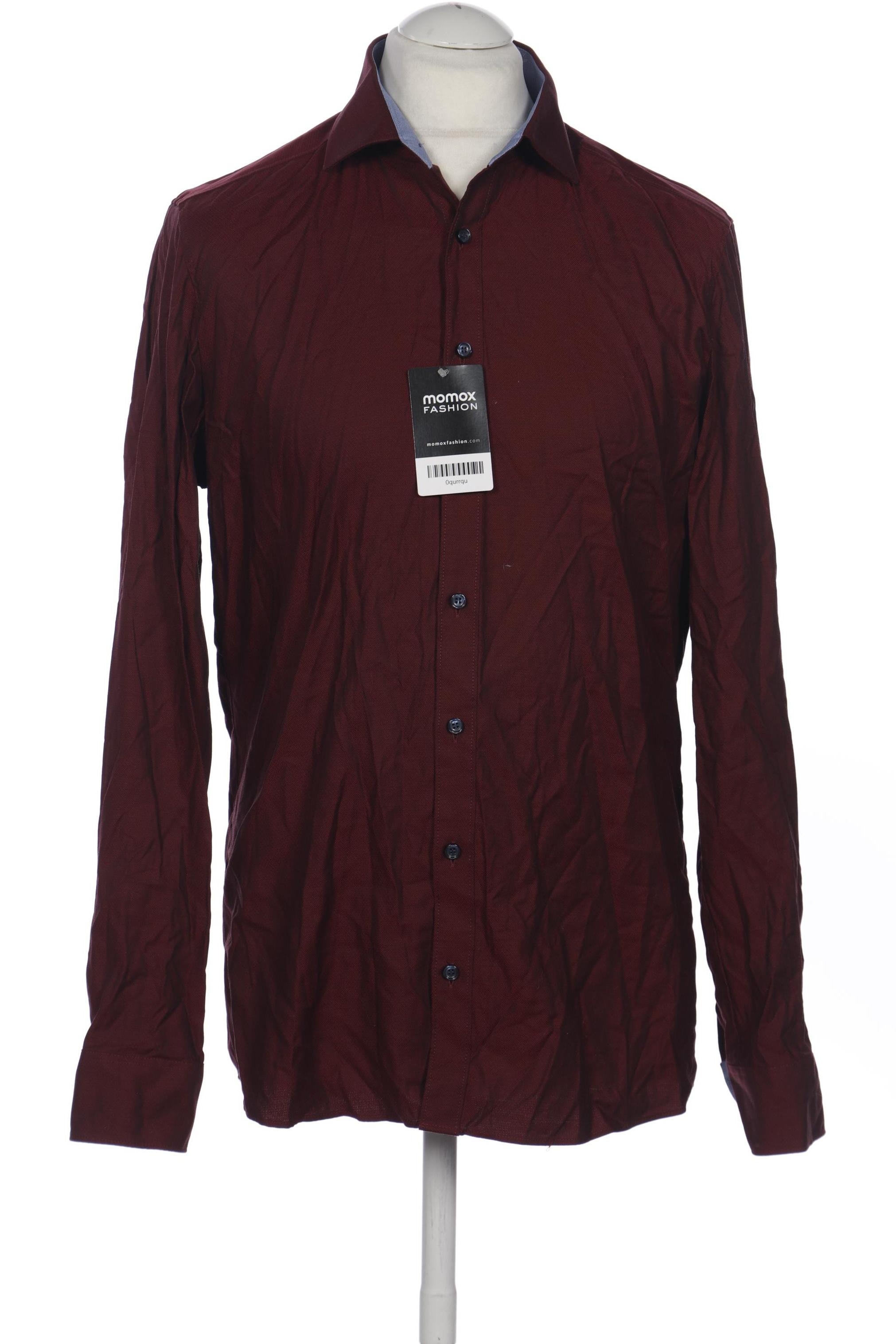 

Olymp Herren Hemd, bordeaux, Gr. 52
