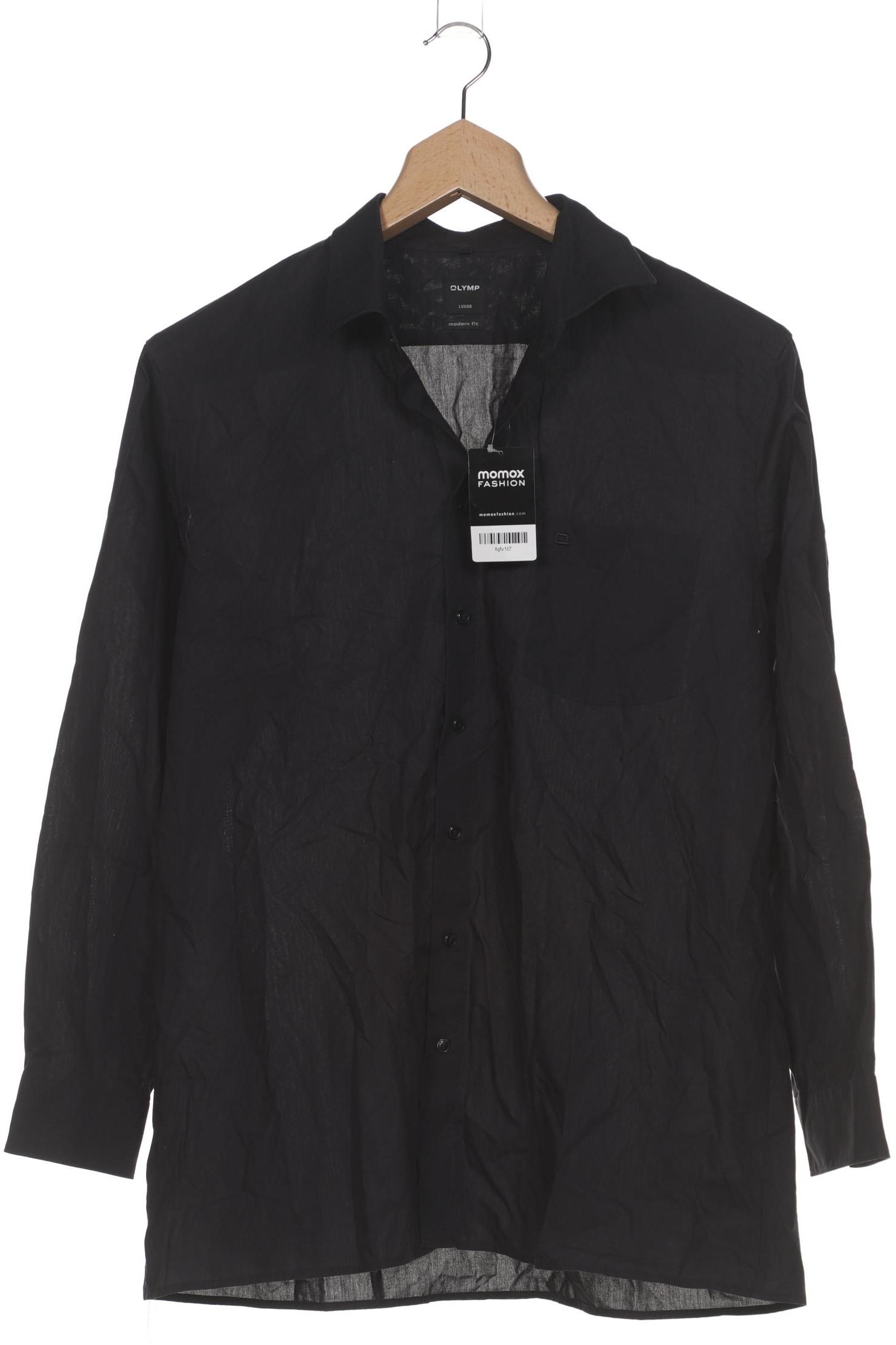

Olymp Herren Hemd, schwarz, Gr. 56