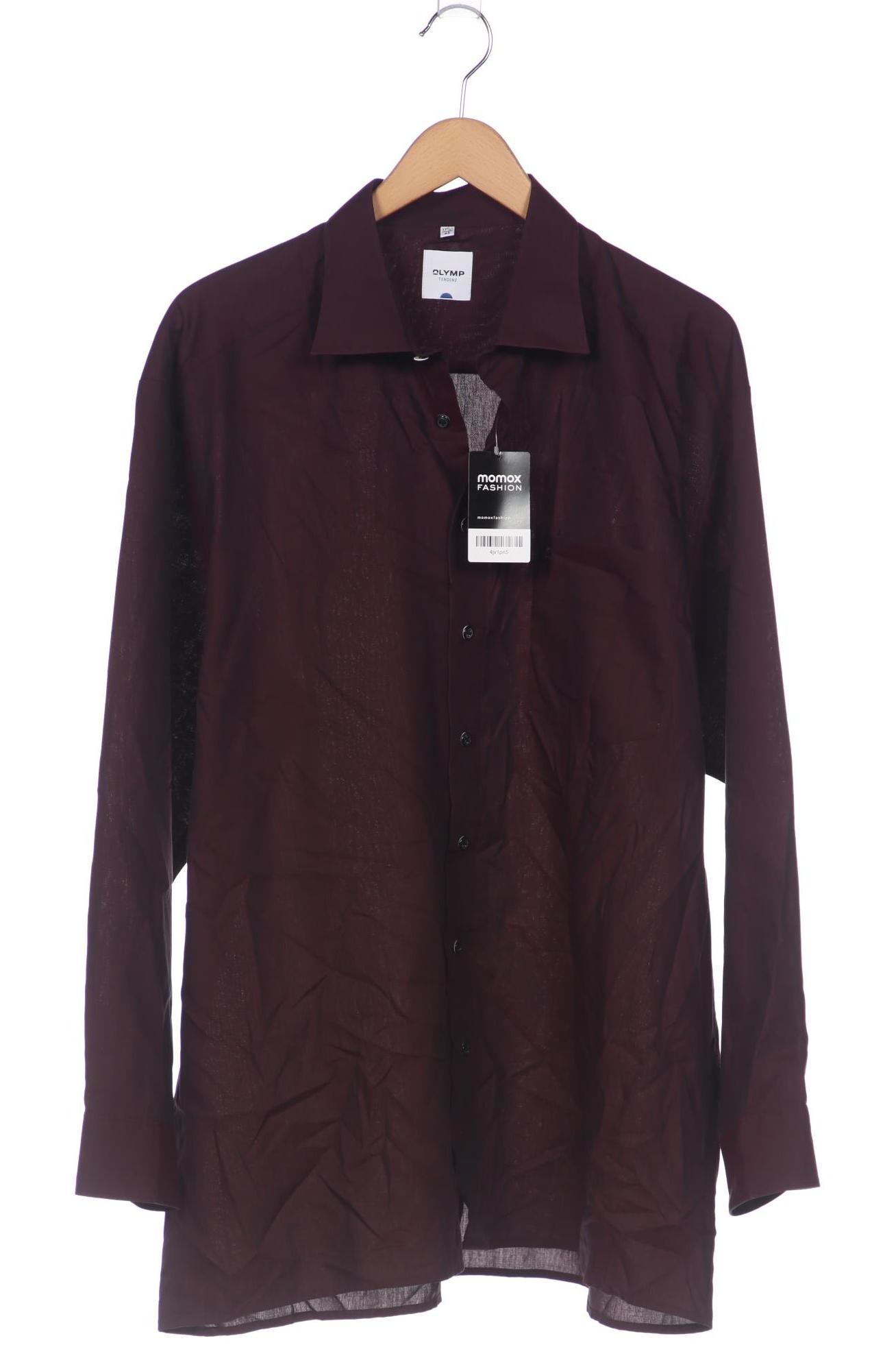 

Olymp Herren Hemd, bordeaux, Gr. 56