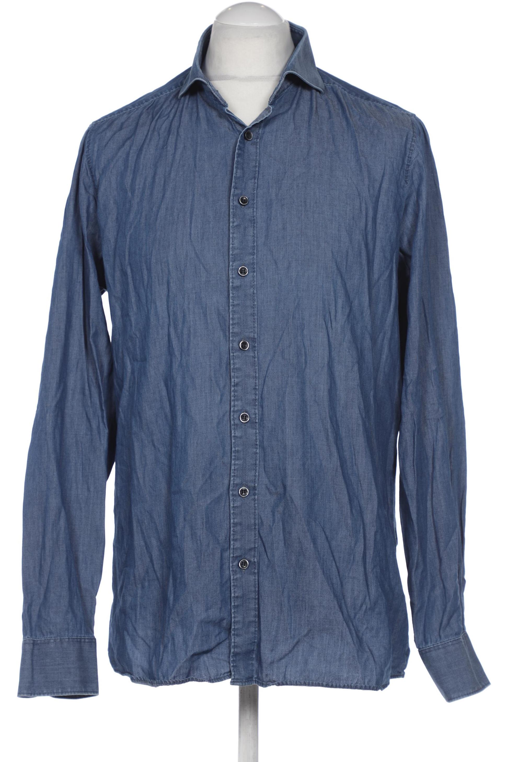 

Olymp Herren Hemd, marineblau, Gr. 52