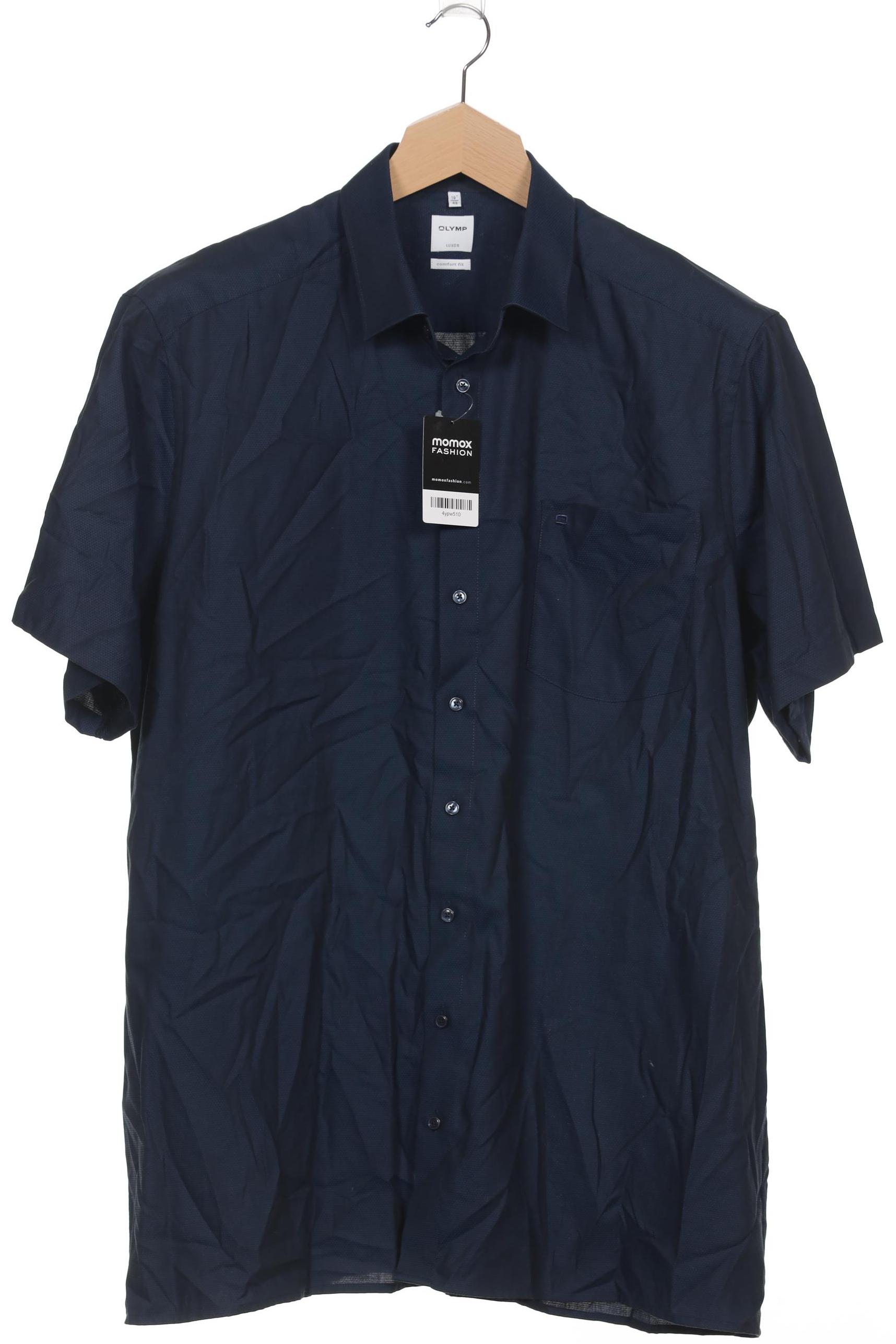 

Olymp Herren Hemd, marineblau, Gr. 48