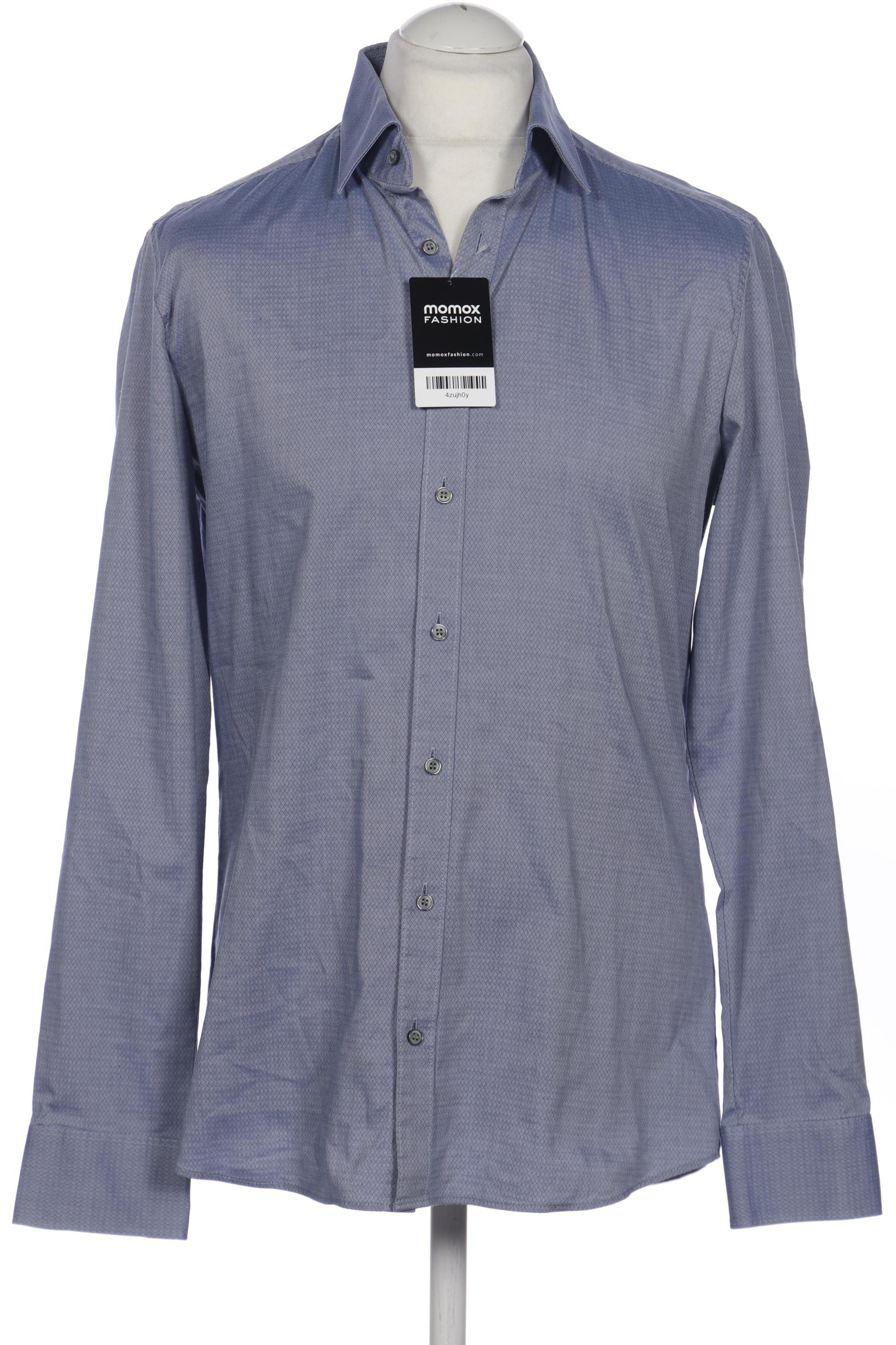 

Olymp Herren Hemd, blau
