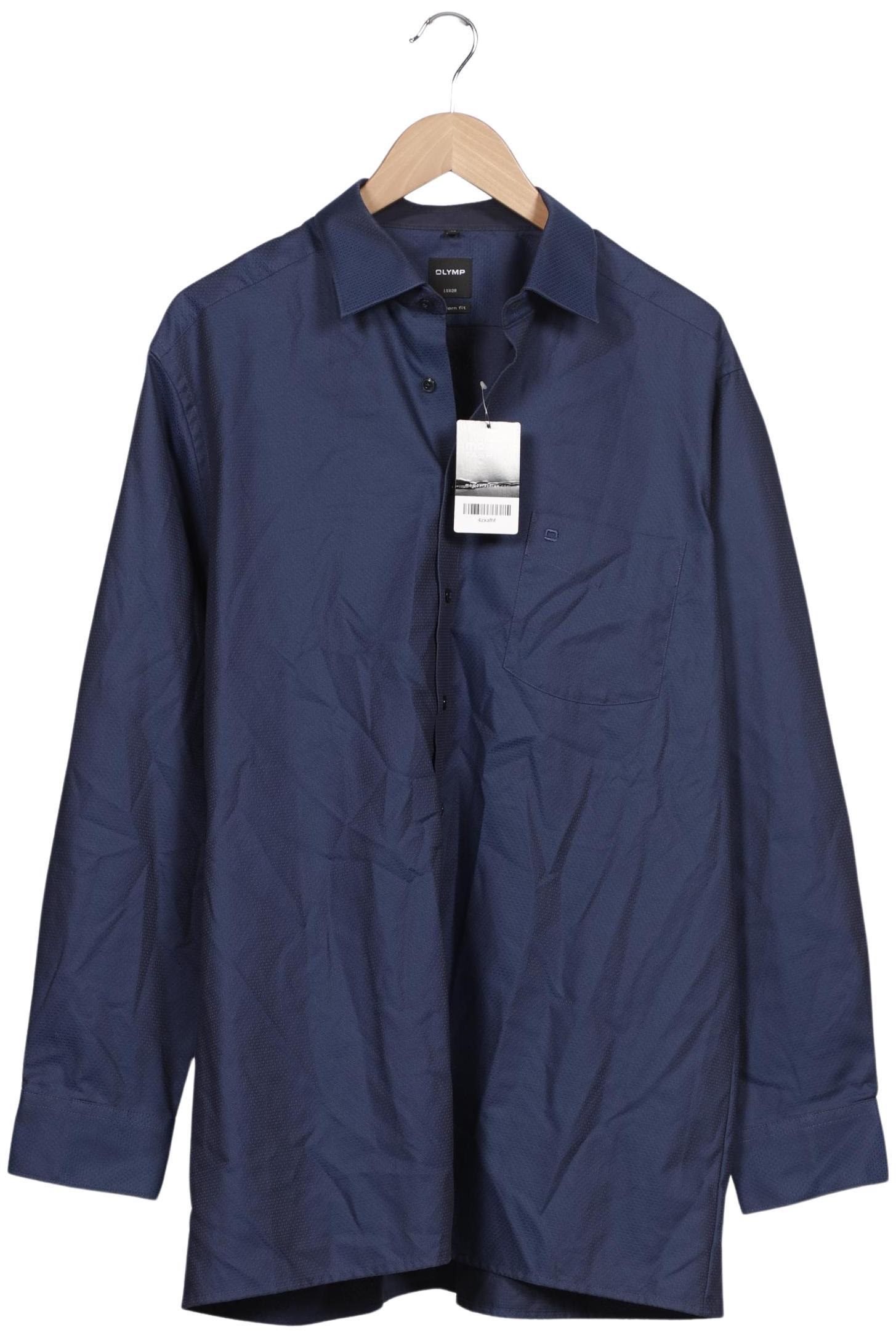 

Olymp Herren Hemd, marineblau, Gr. 56