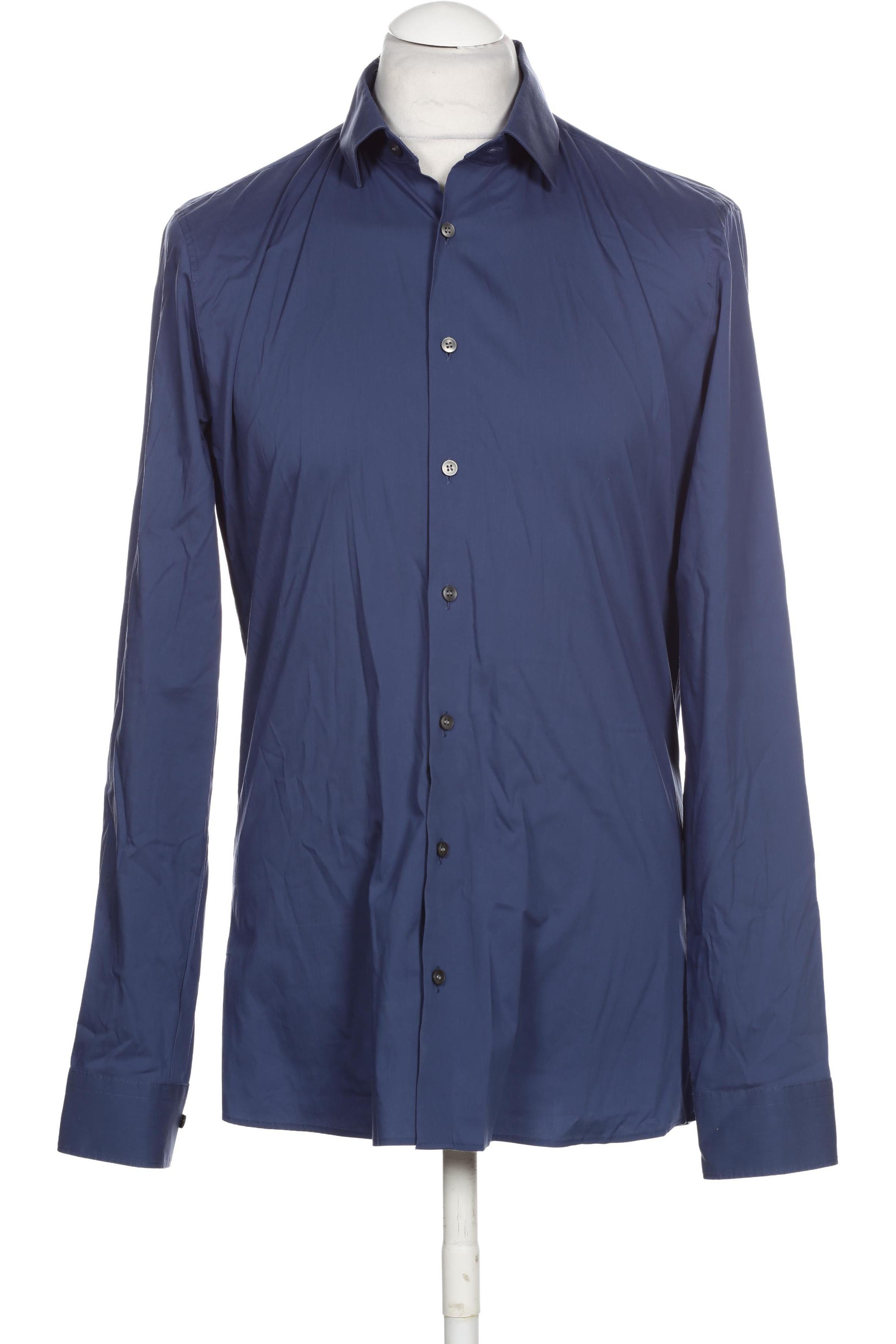 Thumbnail - Olymp Herren Hemd, blau, Gr.