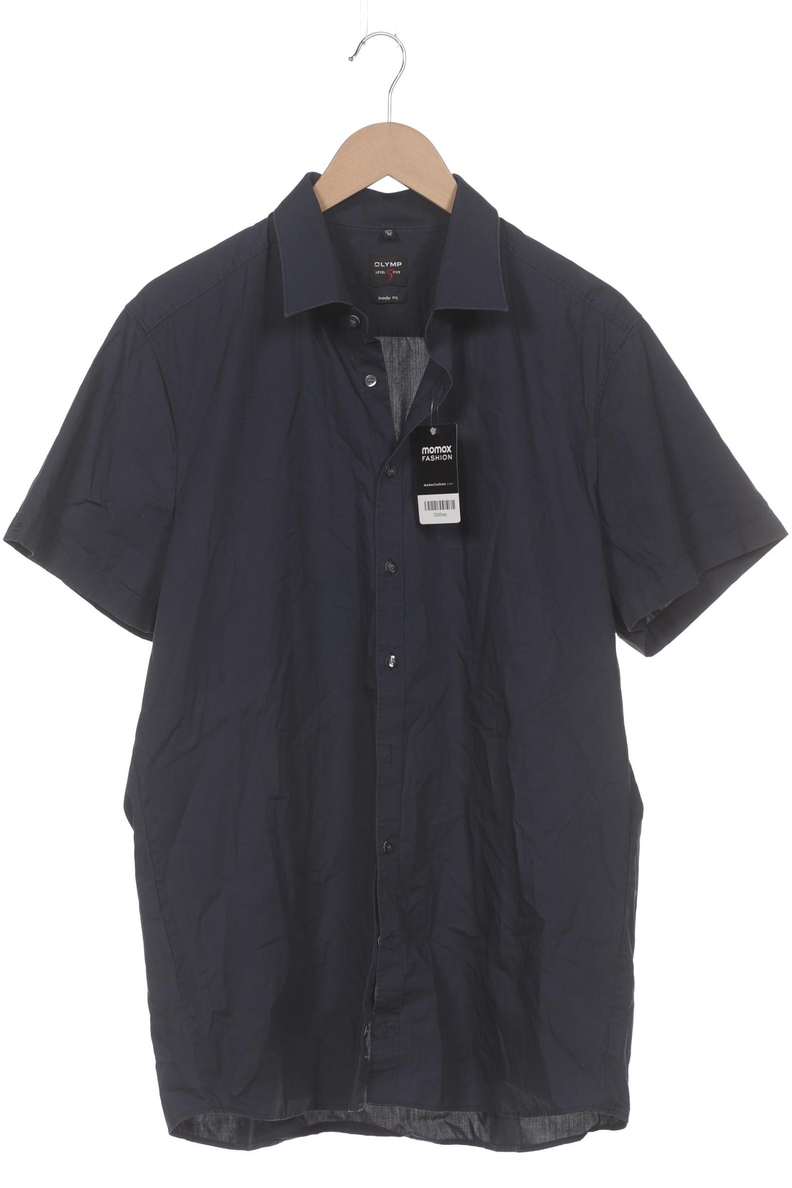 

Olymp Herren Hemd, marineblau, Gr. 56