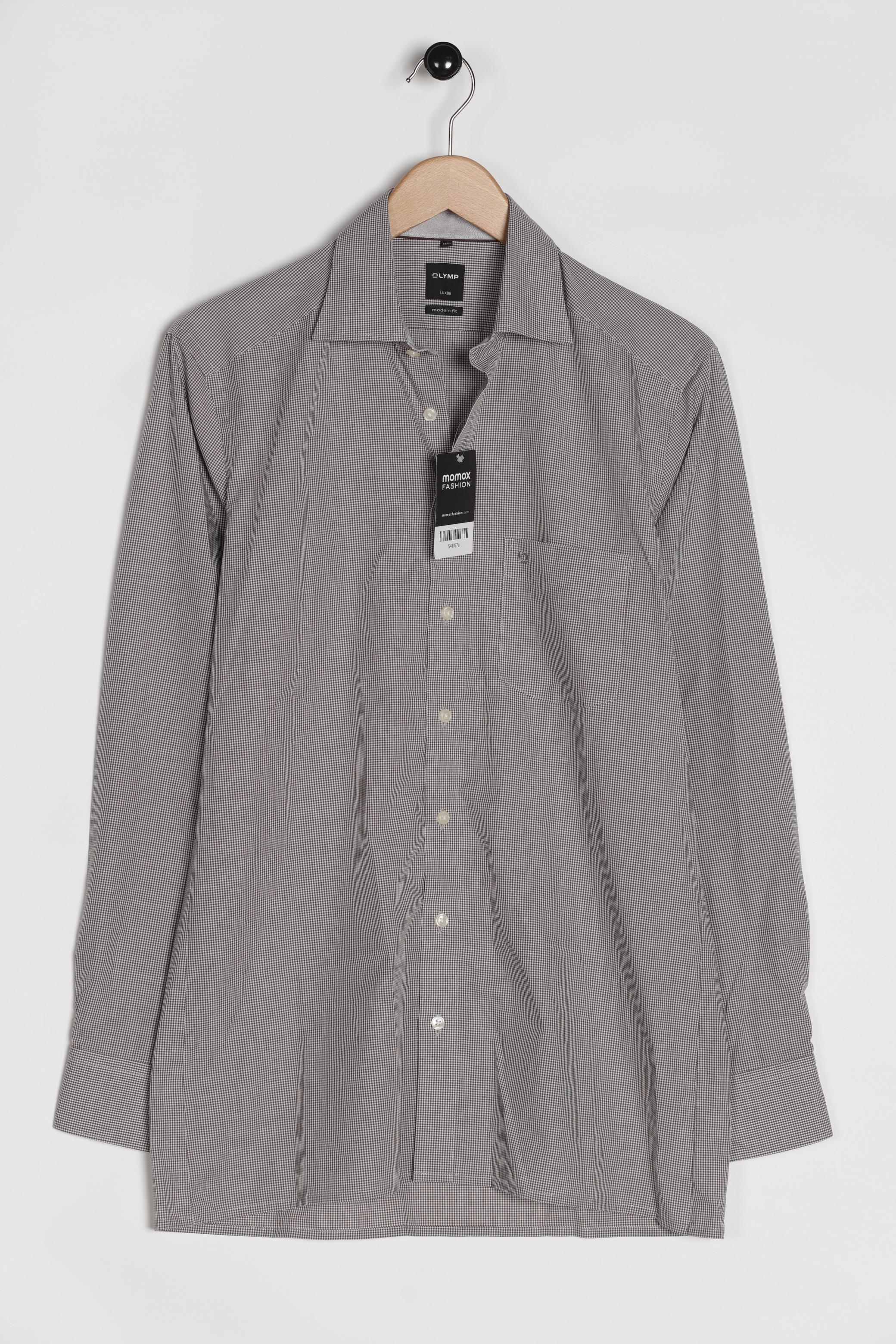 

Olymp Herren Hemd, braun, Gr. 50