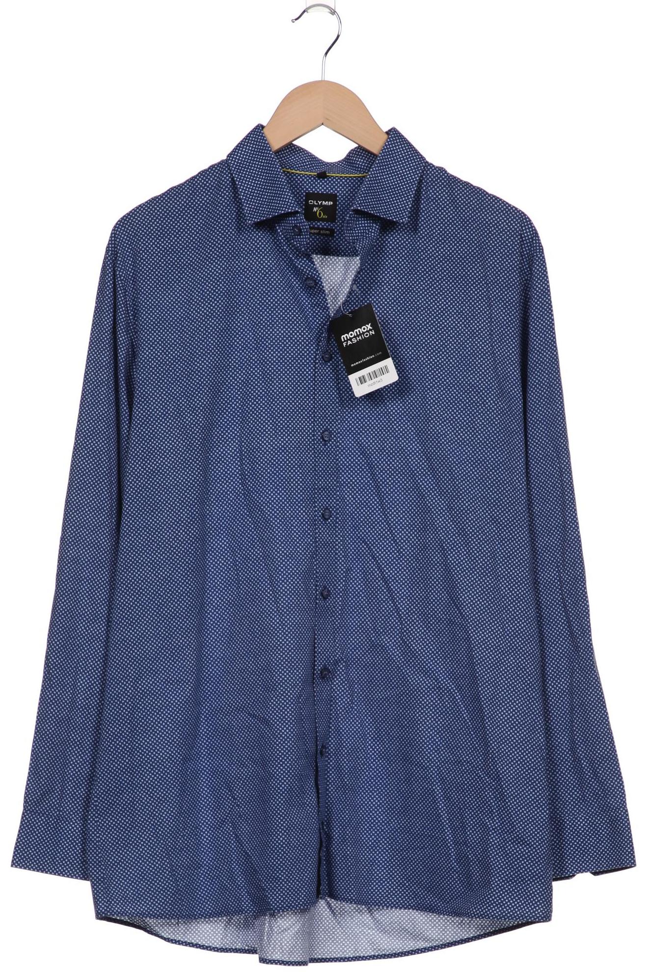 

Olymp Herren Hemd, blau, Gr. 56
