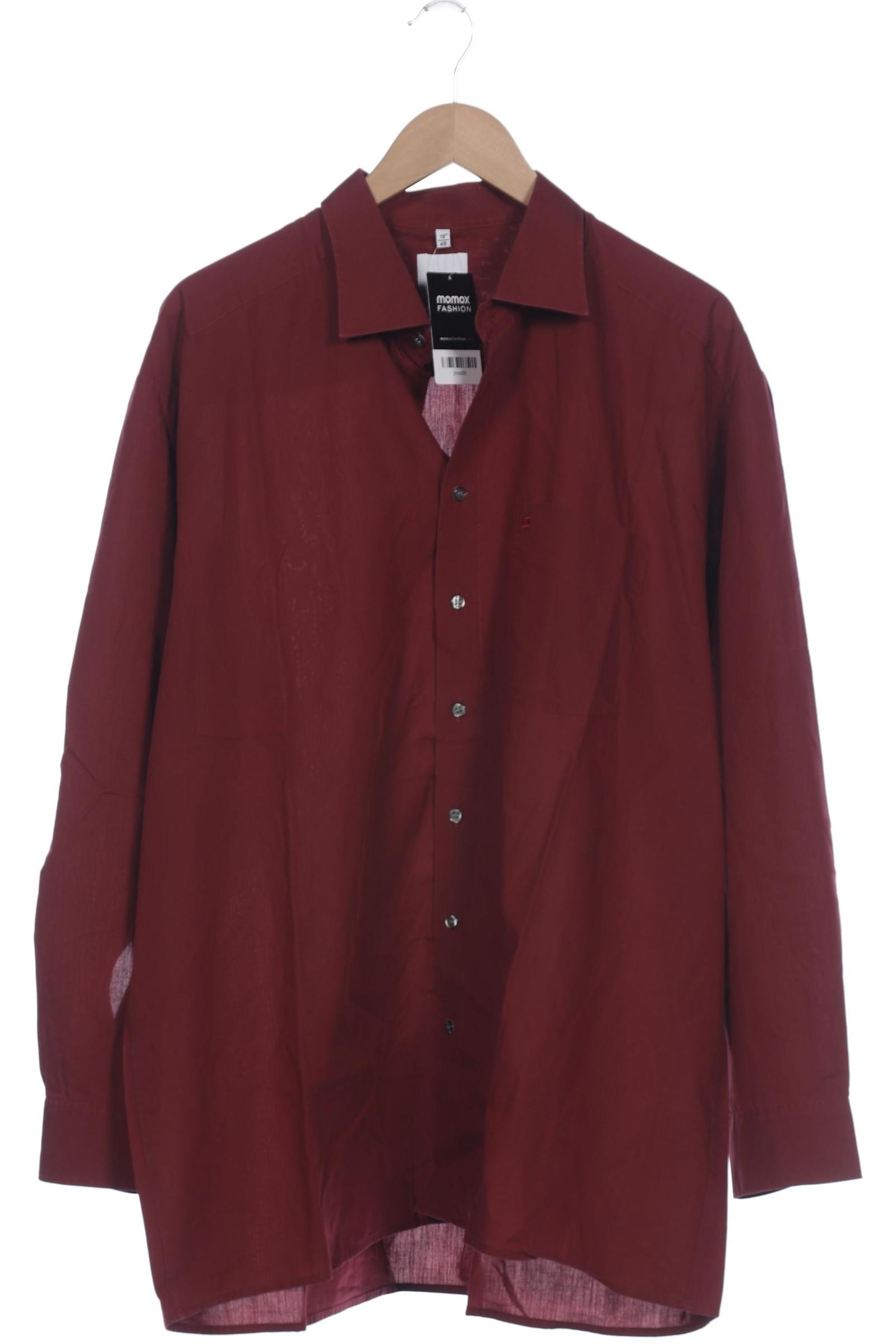 

Olymp Herren Hemd, bordeaux, Gr. 56