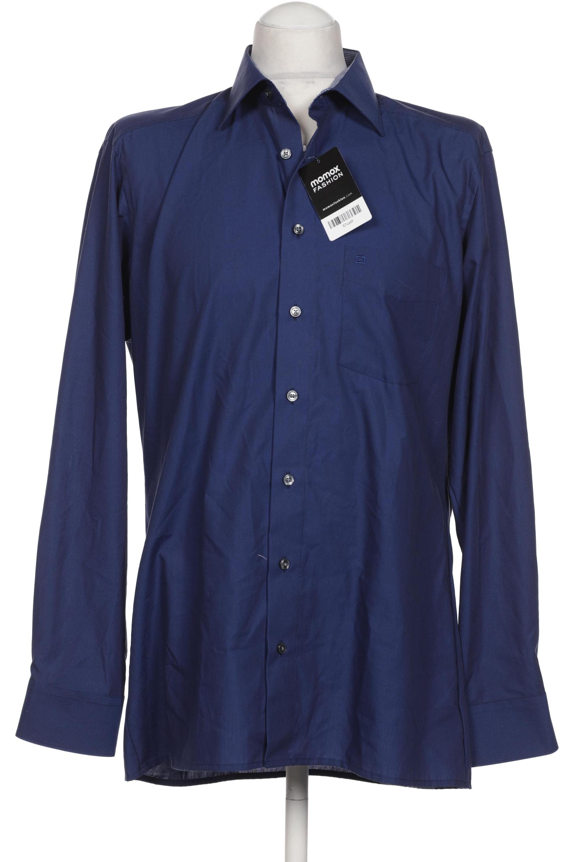 

Olymp Herren Hemd, blau