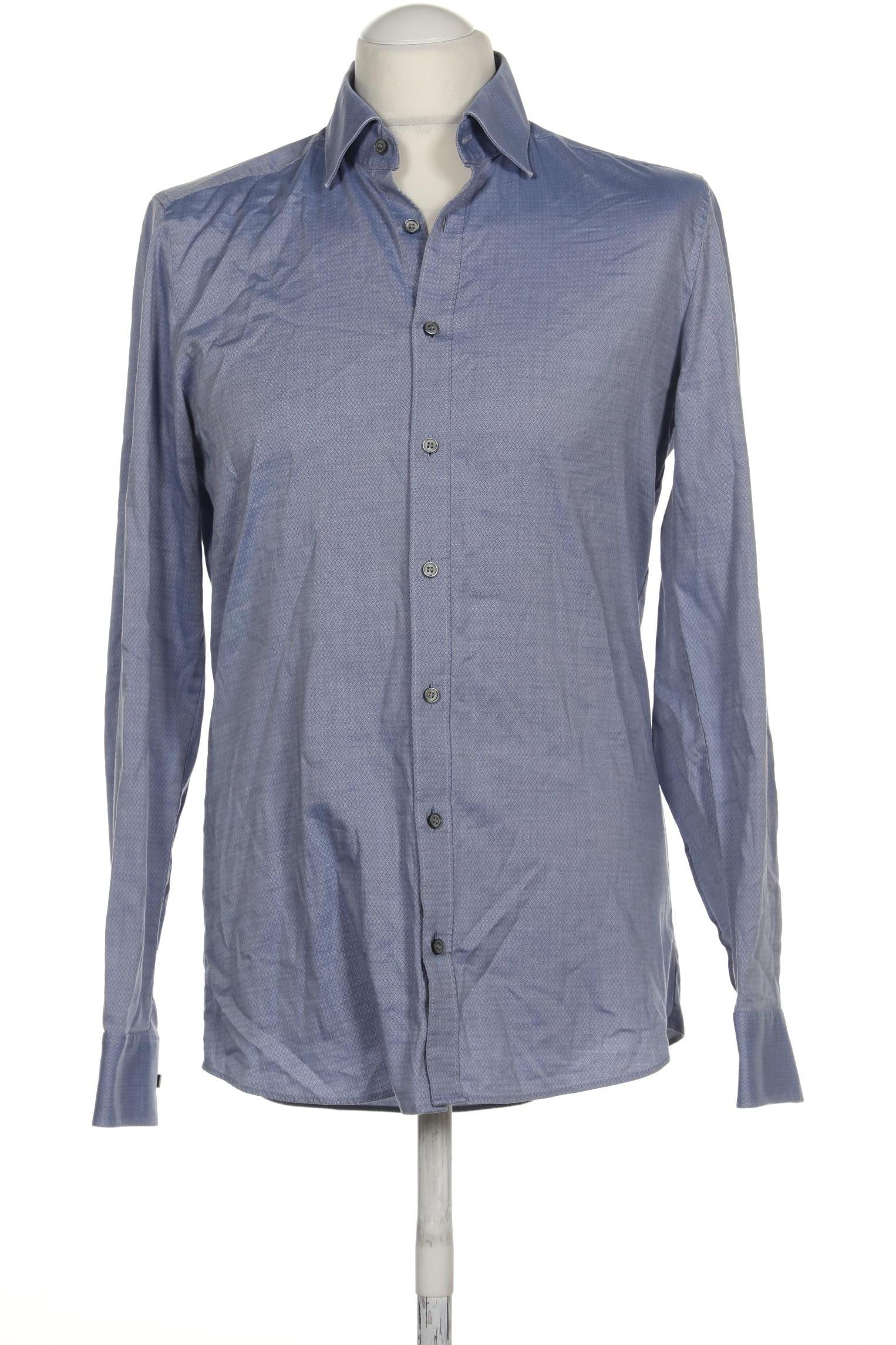 

Olymp Herren Hemd, blau