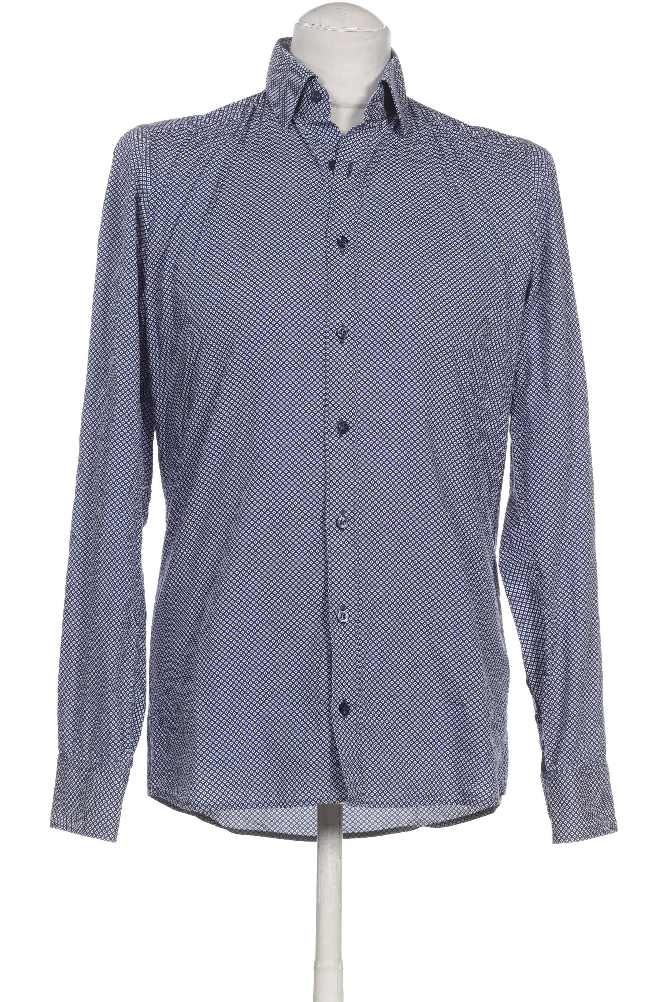 Thumbnail - Olymp Herren Hemd, blau, Gr.