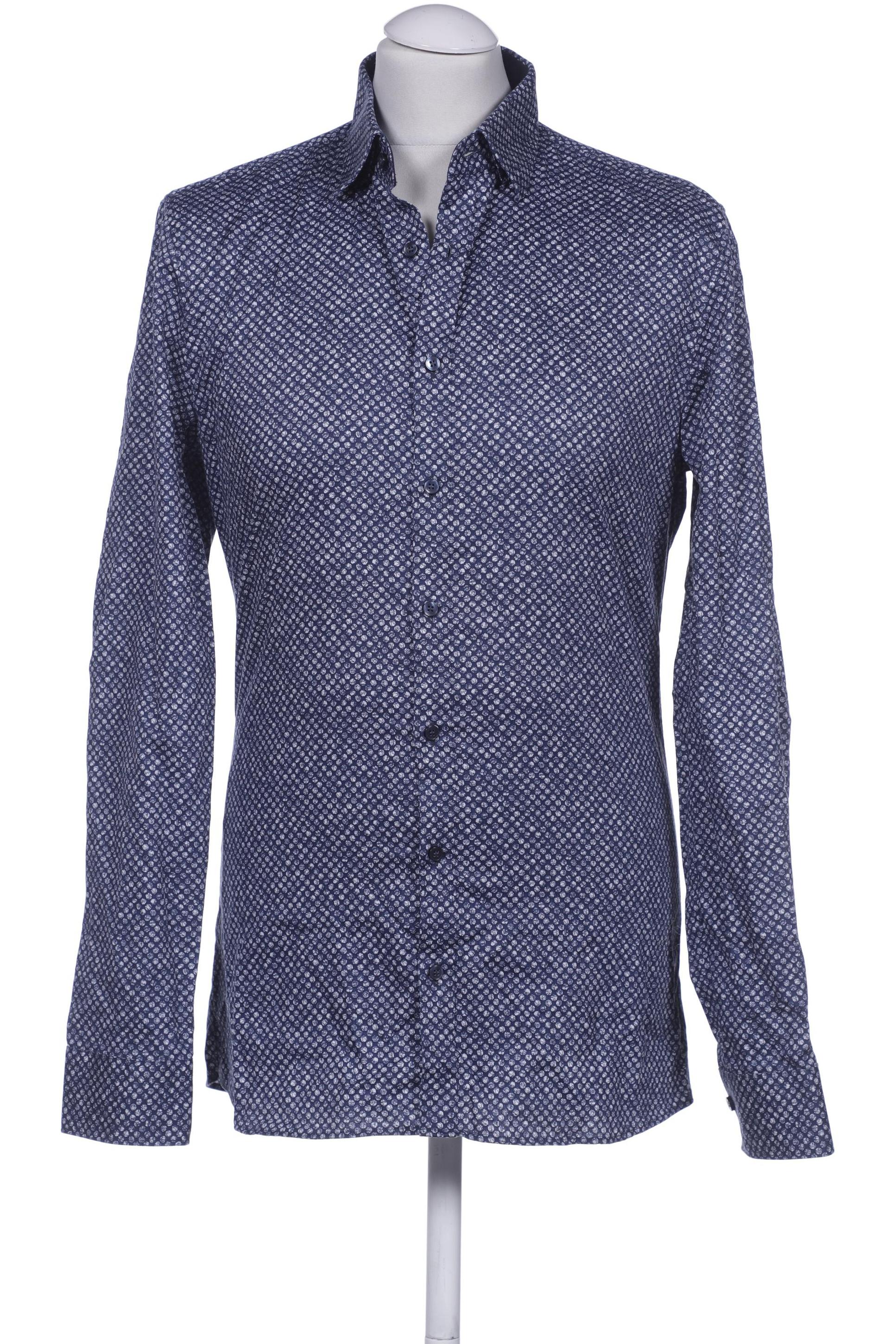 

Olymp Herren Hemd, blau