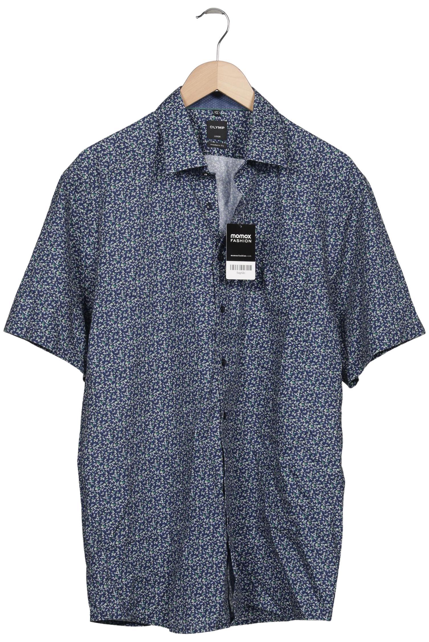 

Olymp Herren Hemd, blau, Gr. 56