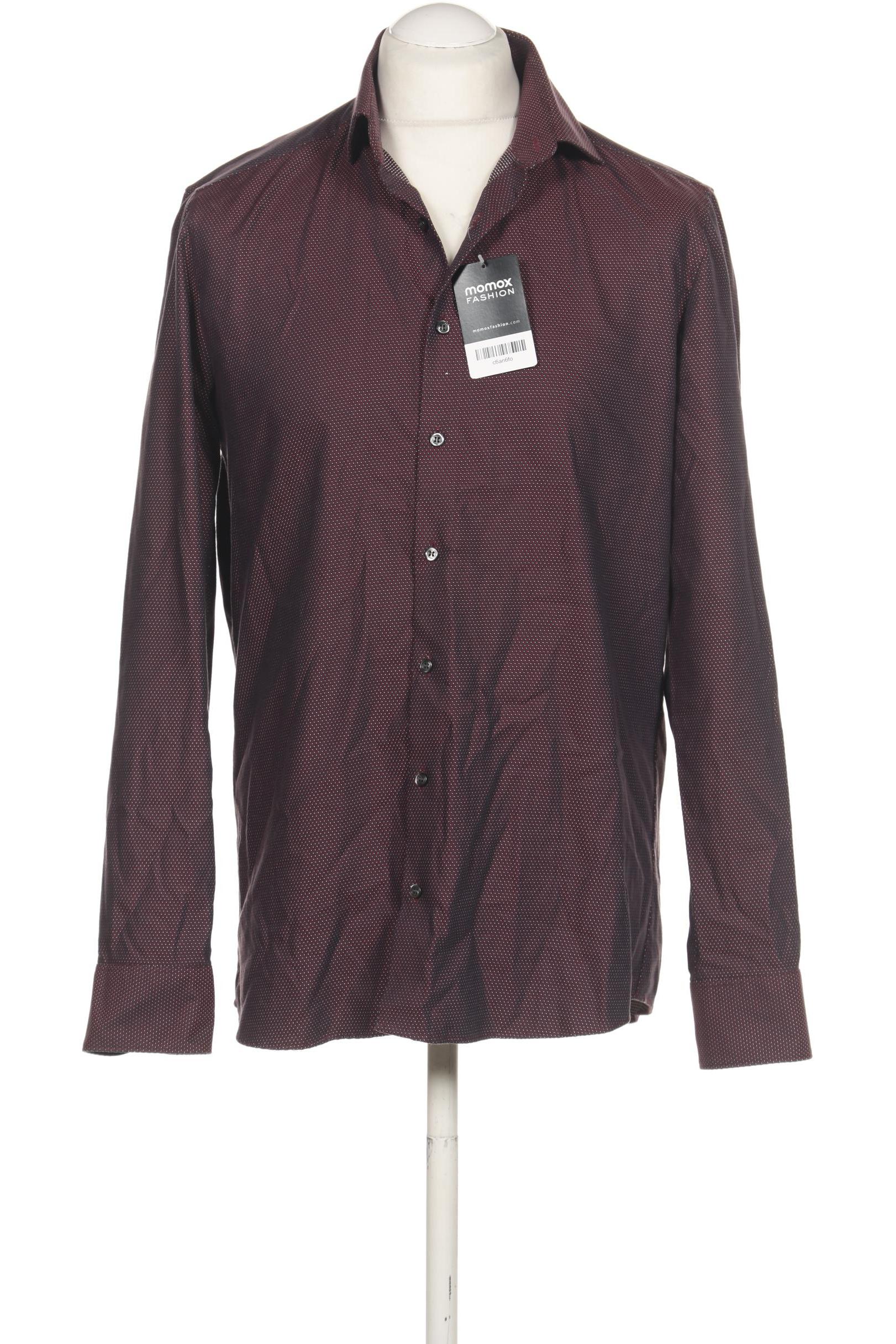 

Olymp Herren Hemd, bordeaux, Gr. 52
