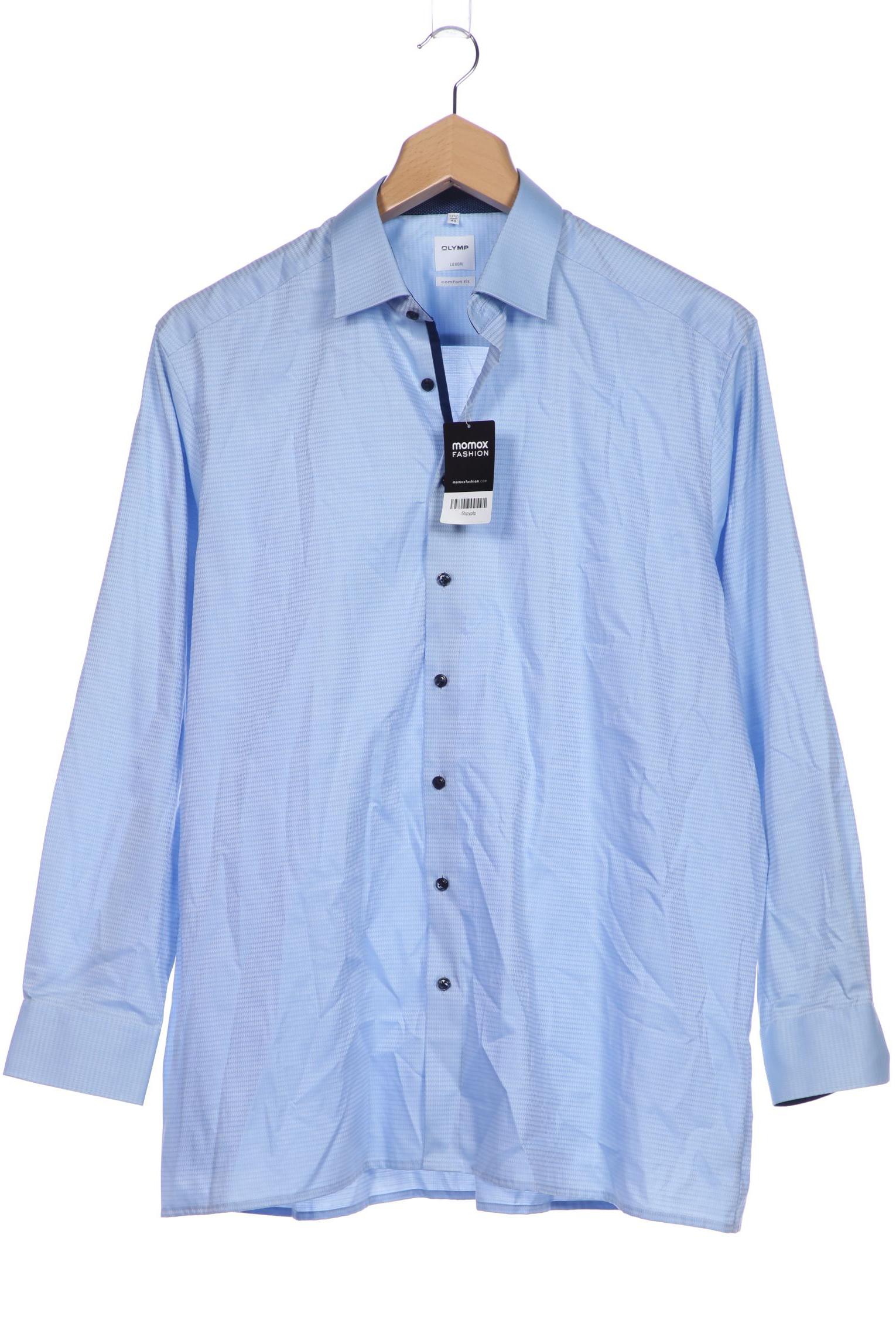 

Olymp Herren Hemd, blau, Gr. 56