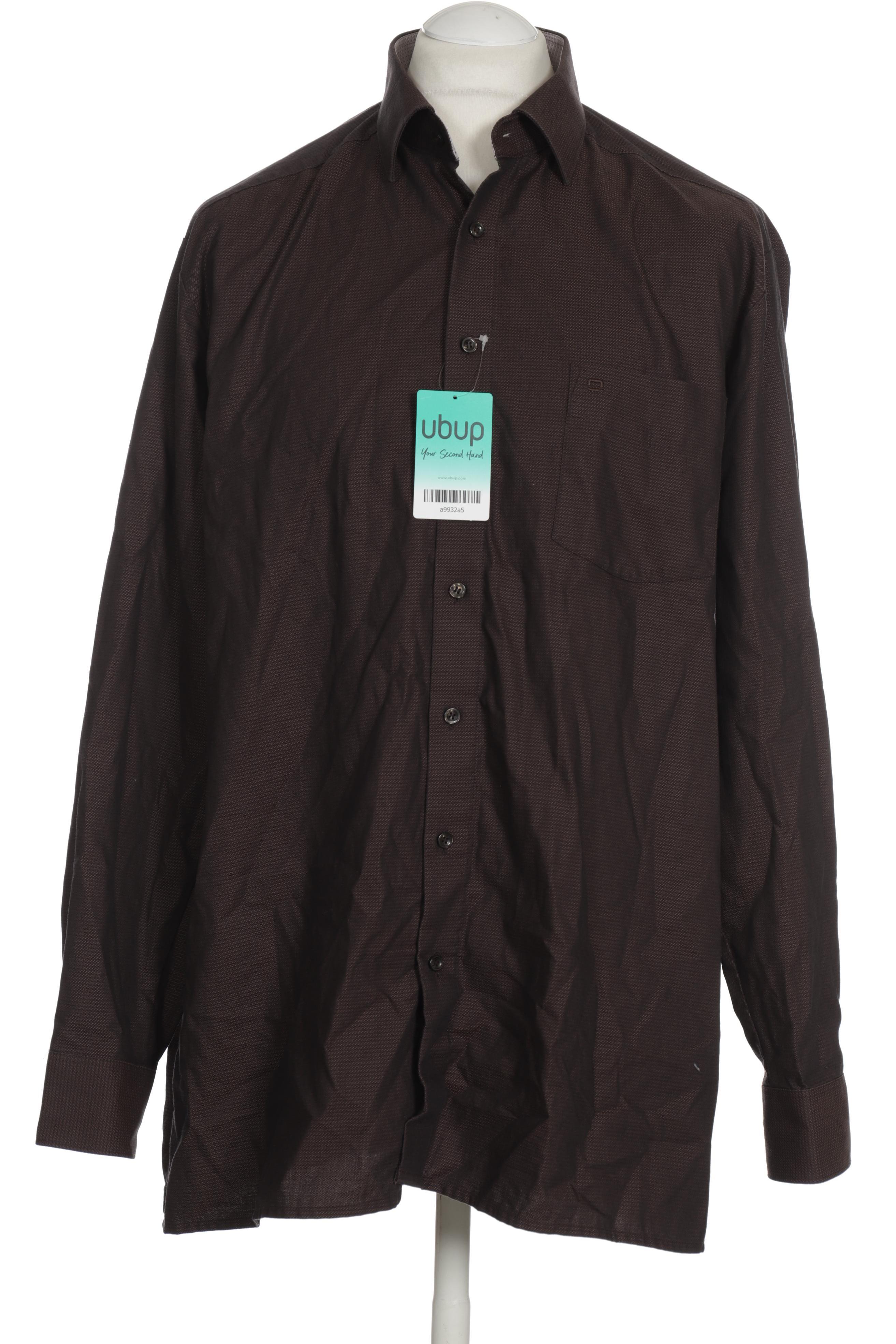 

Olymp Herren Hemd, braun, Gr. 17