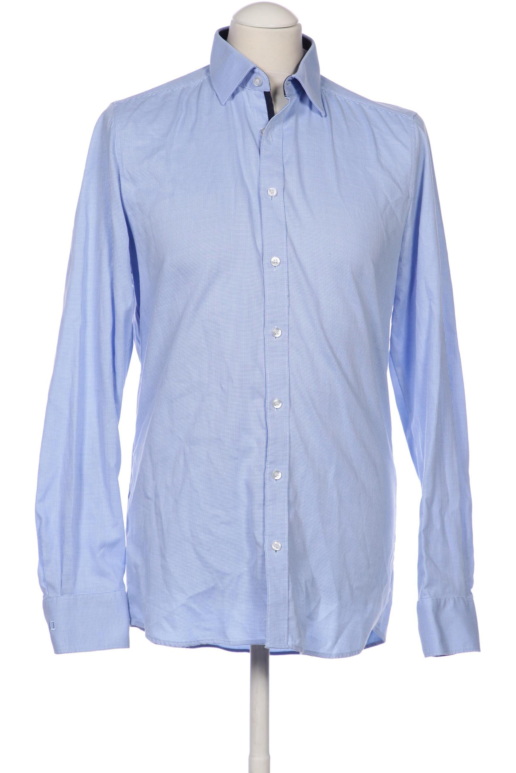 

Olymp Herren Hemd, blau