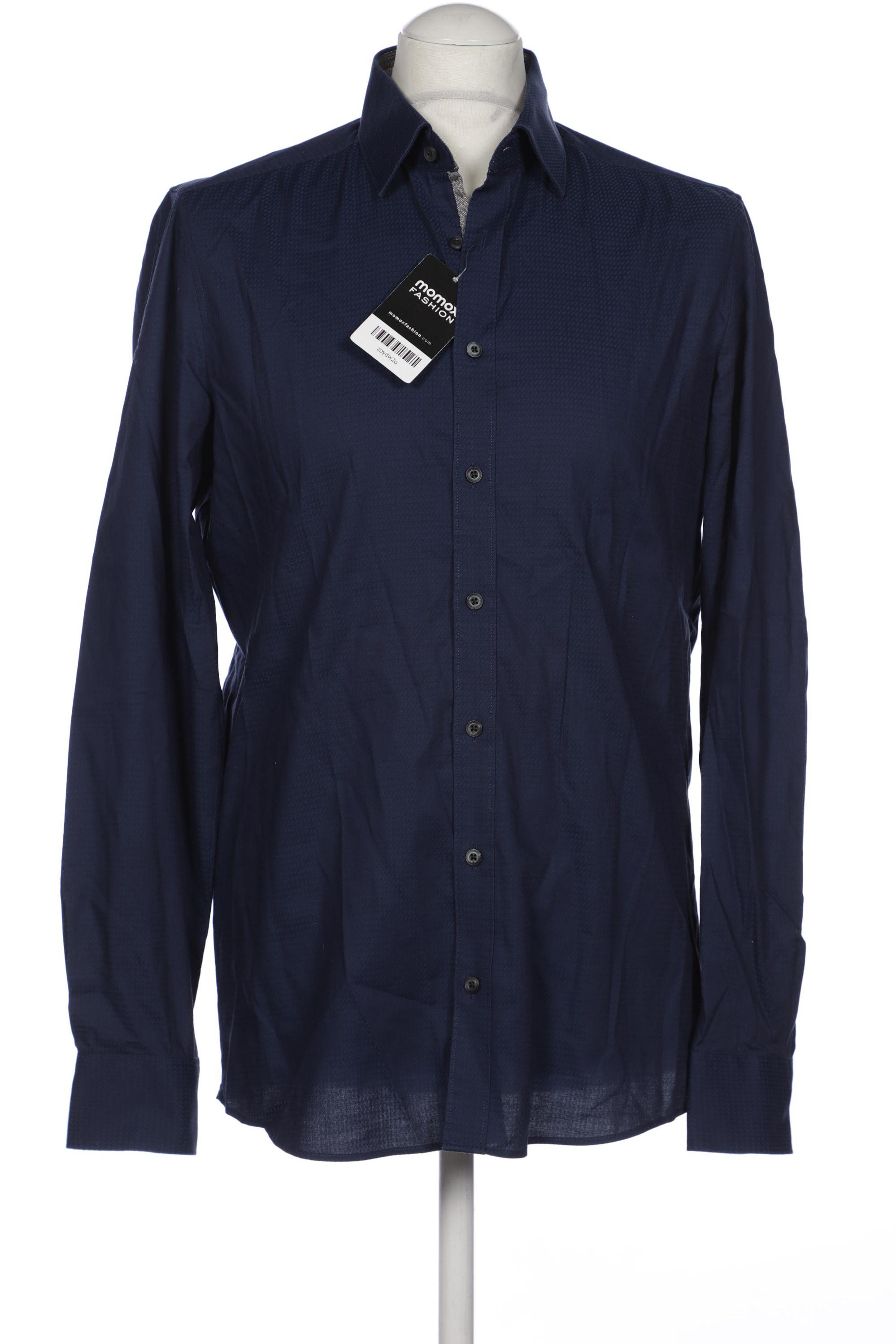 

Olymp Herren Hemd, marineblau