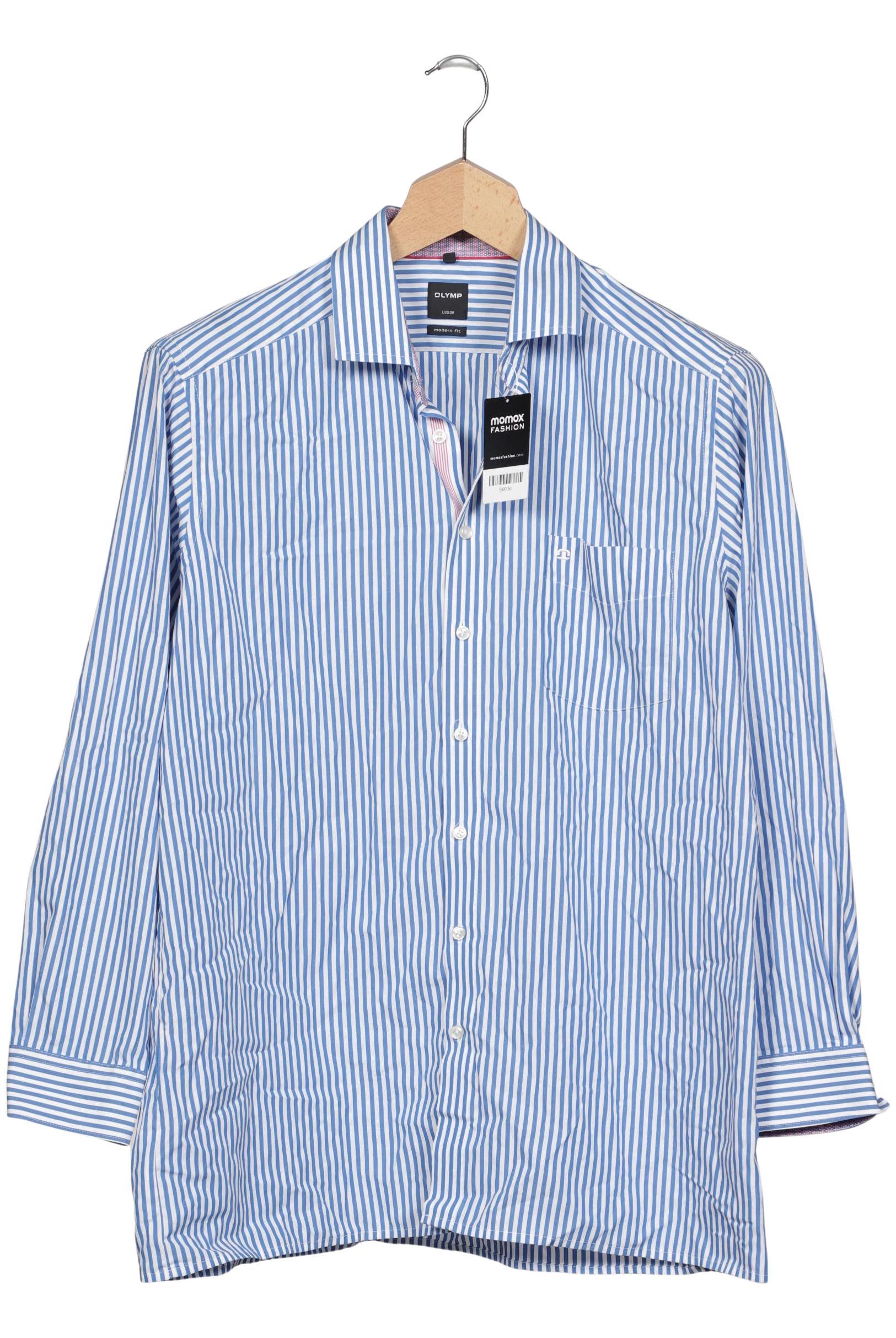 

Olymp Herren Hemd, blau, Gr. 56