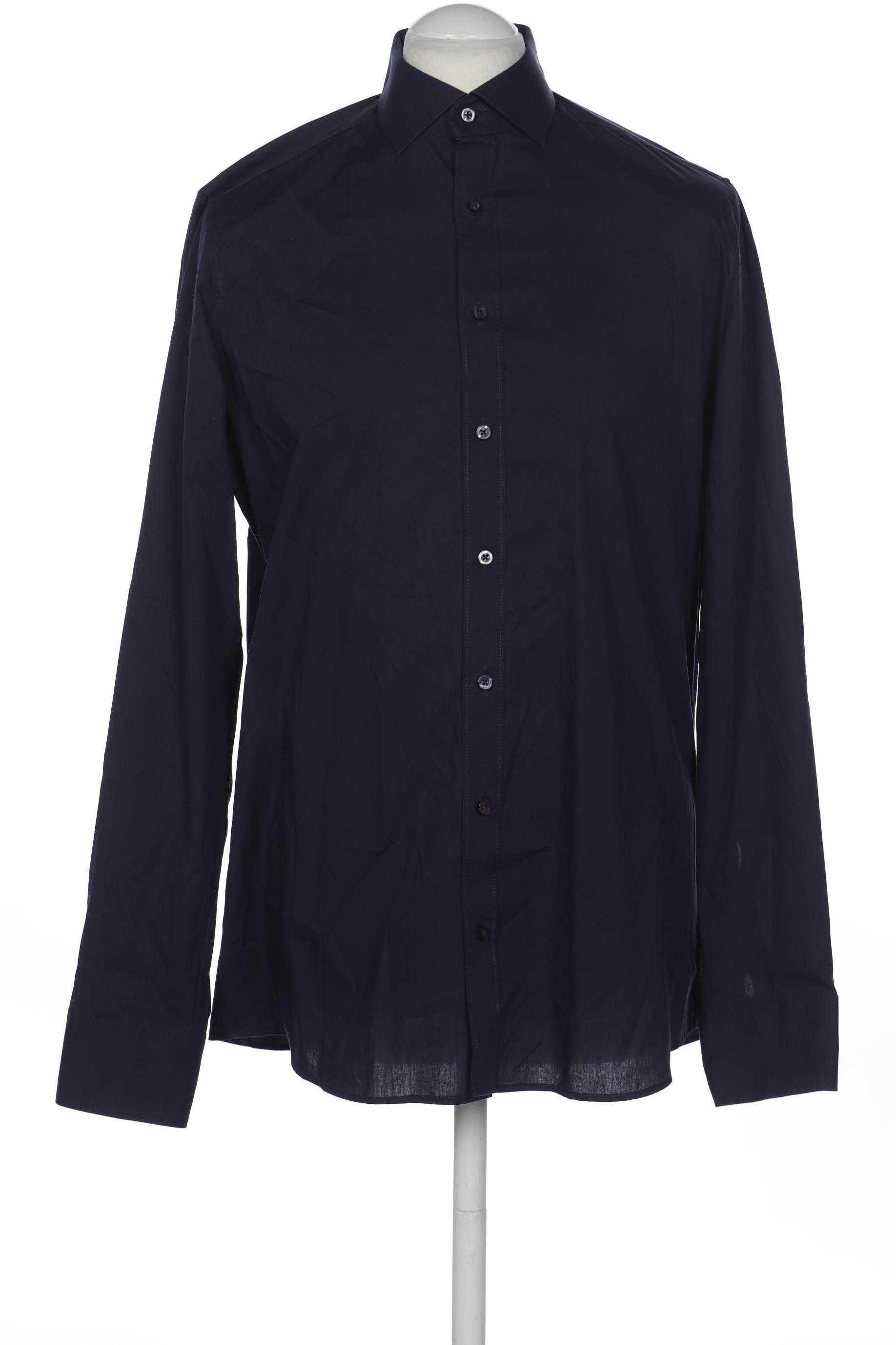 

Olymp Herren Hemd, marineblau, Gr. 52