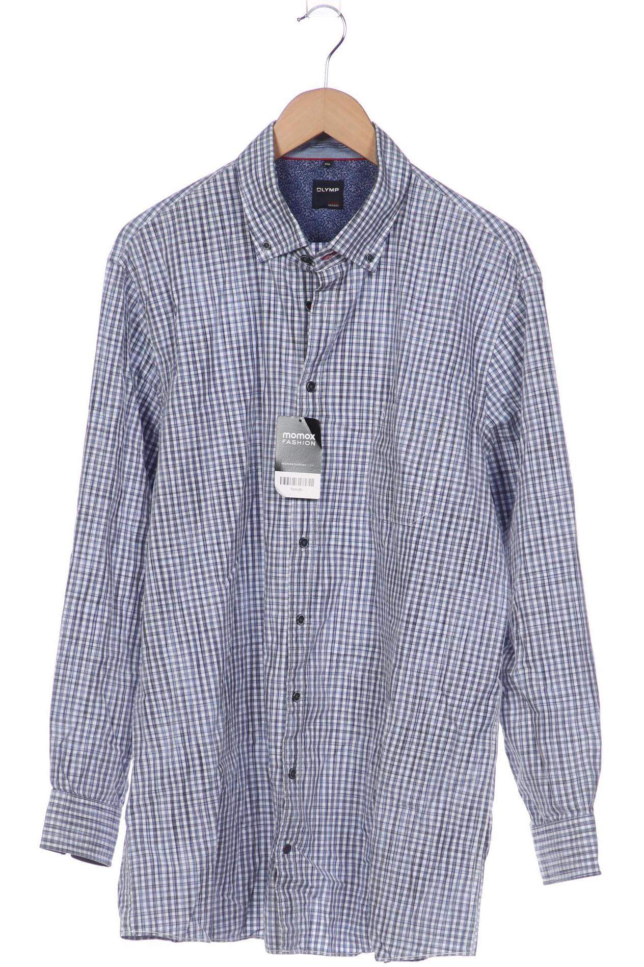 

Olymp Herren Hemd, blau