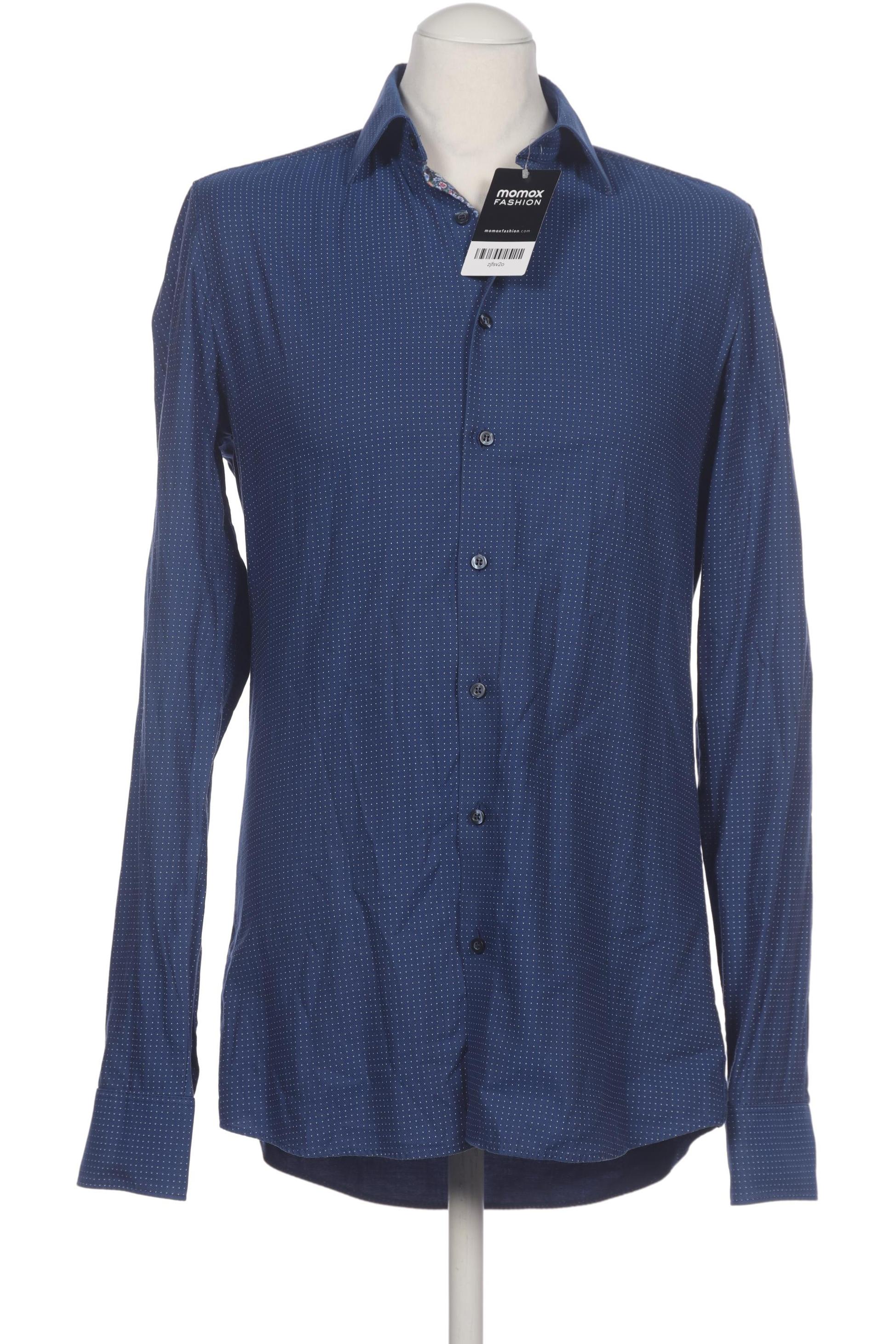 

Olymp Herren Hemd, marineblau, Gr. 48