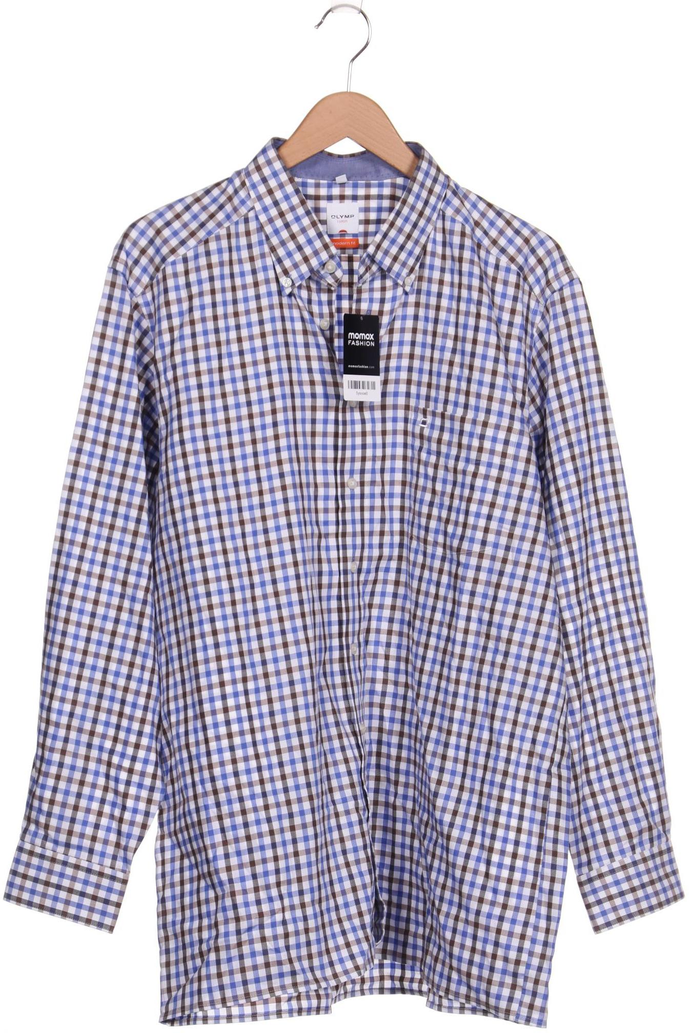 

Olymp Herren Hemd, blau