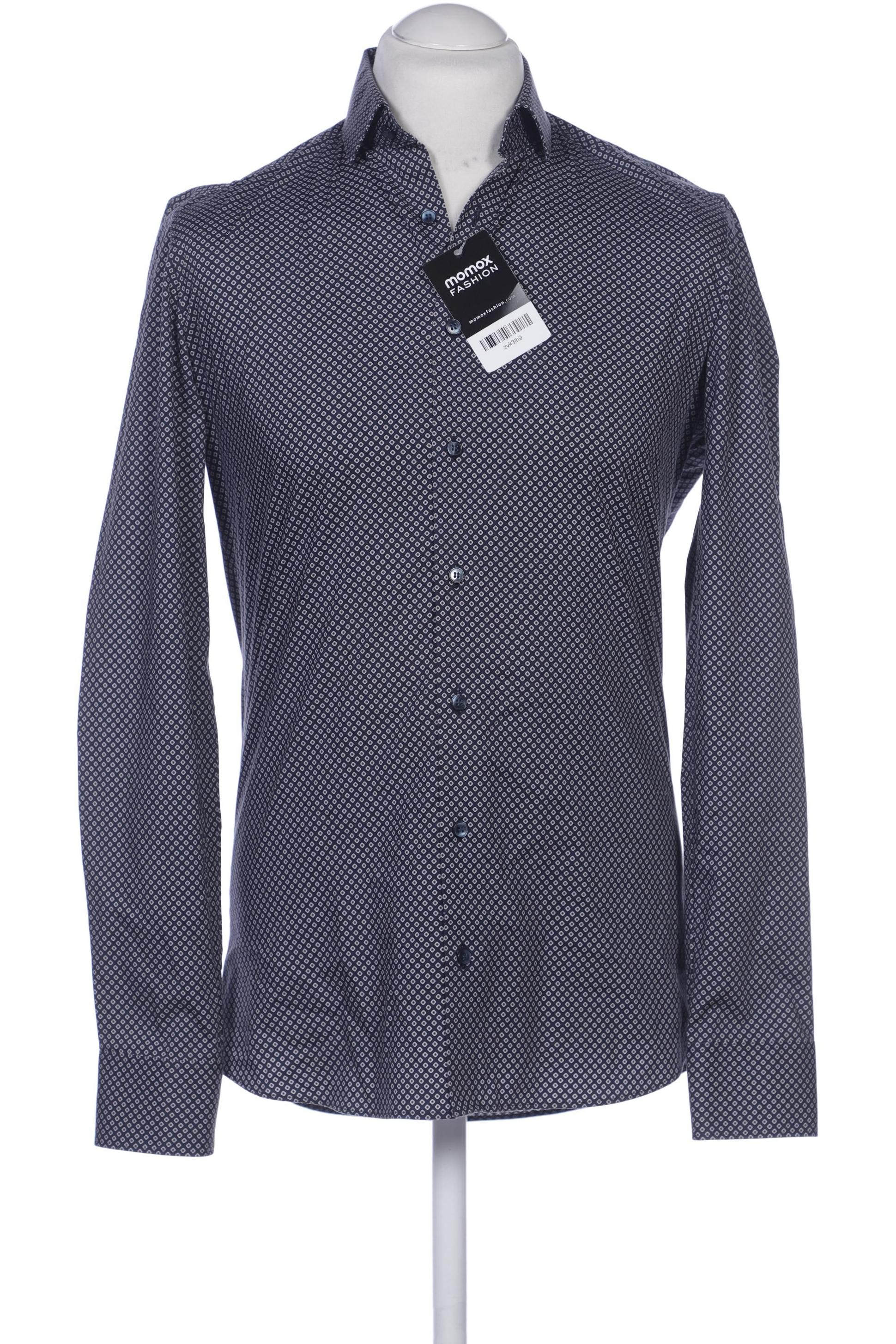 

Olymp Herren Hemd, marineblau, Gr. 48