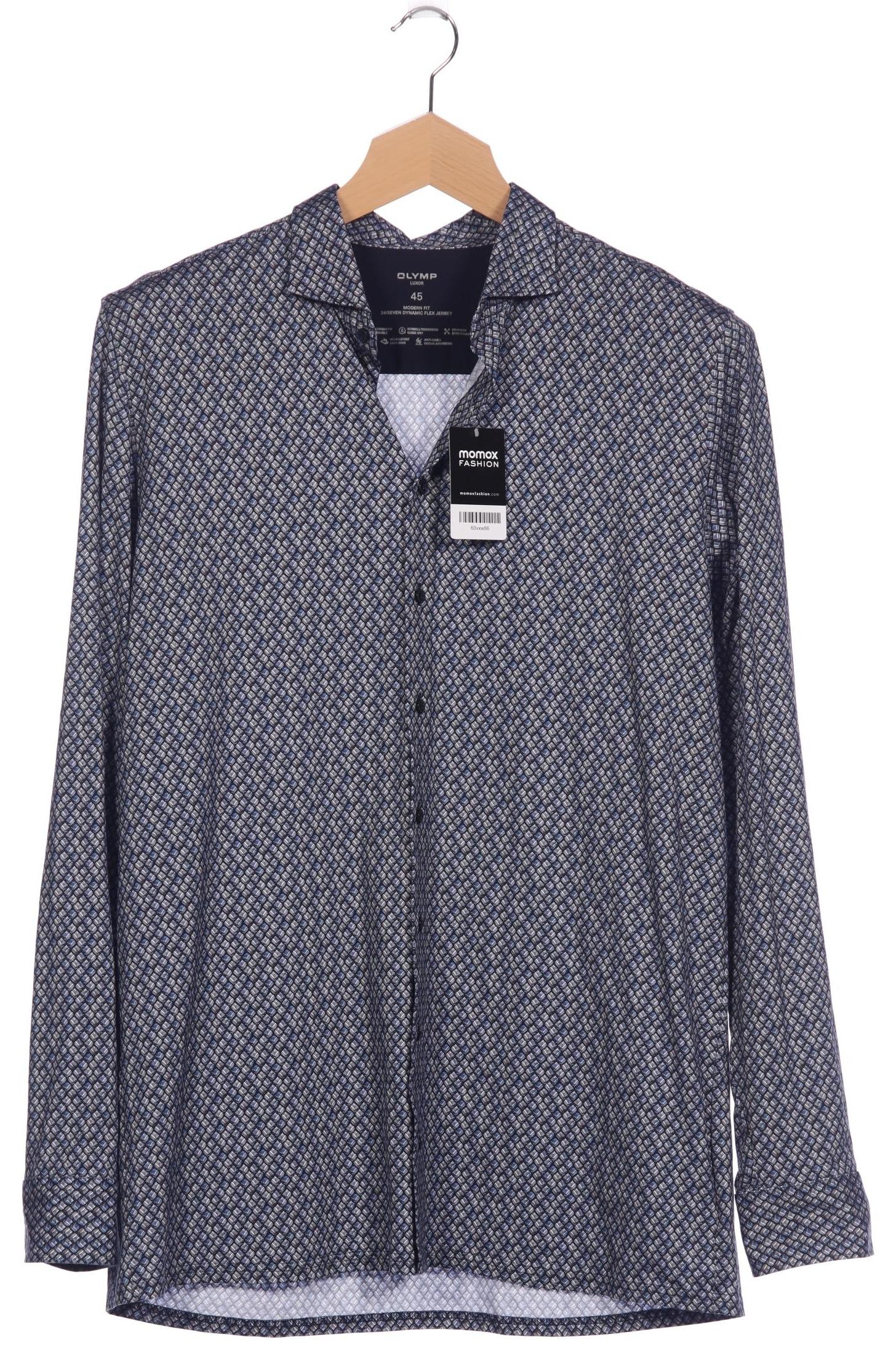 

Olymp Herren Hemd, marineblau, Gr. 56