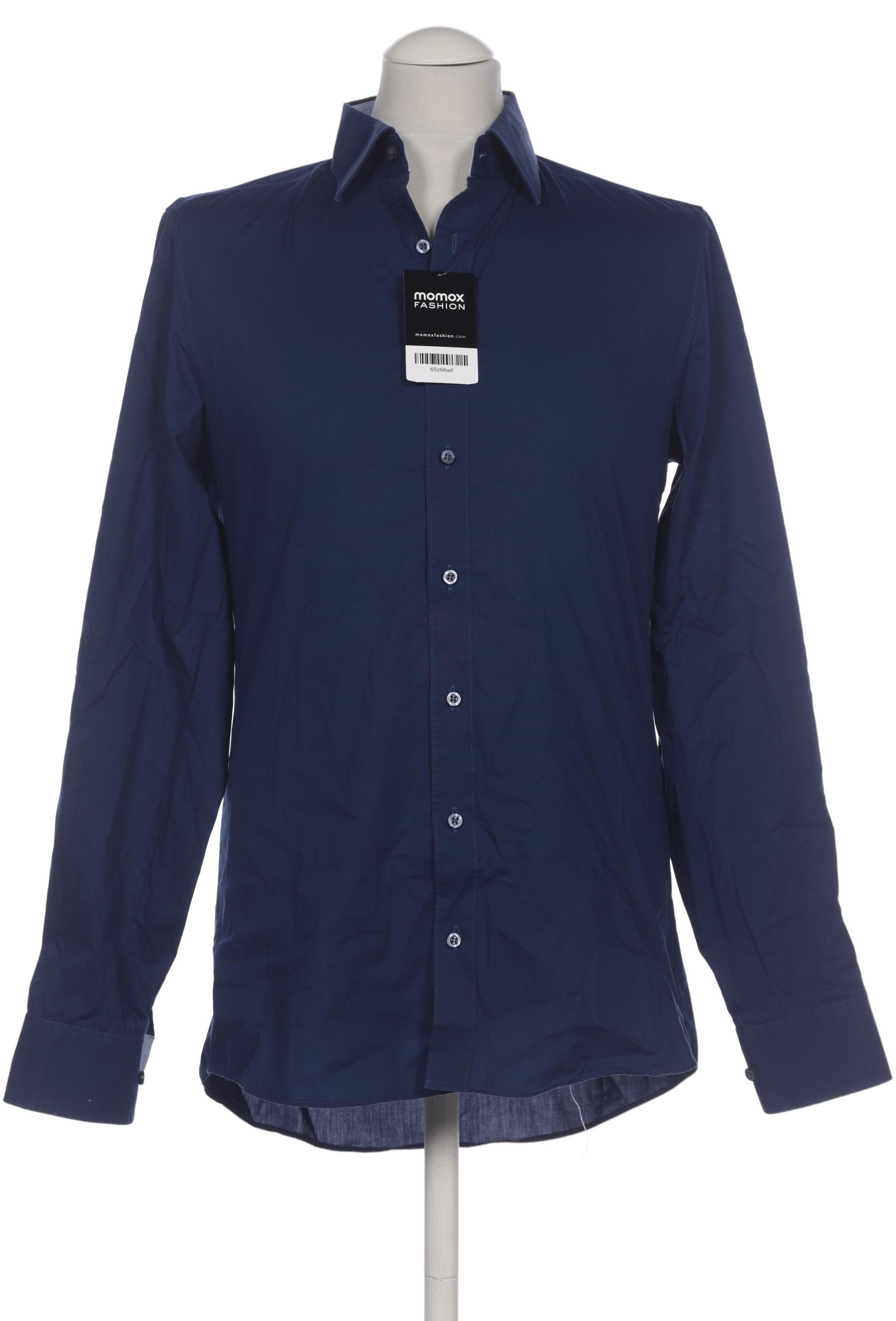 

Olymp Herren Hemd, marineblau, Gr. 50