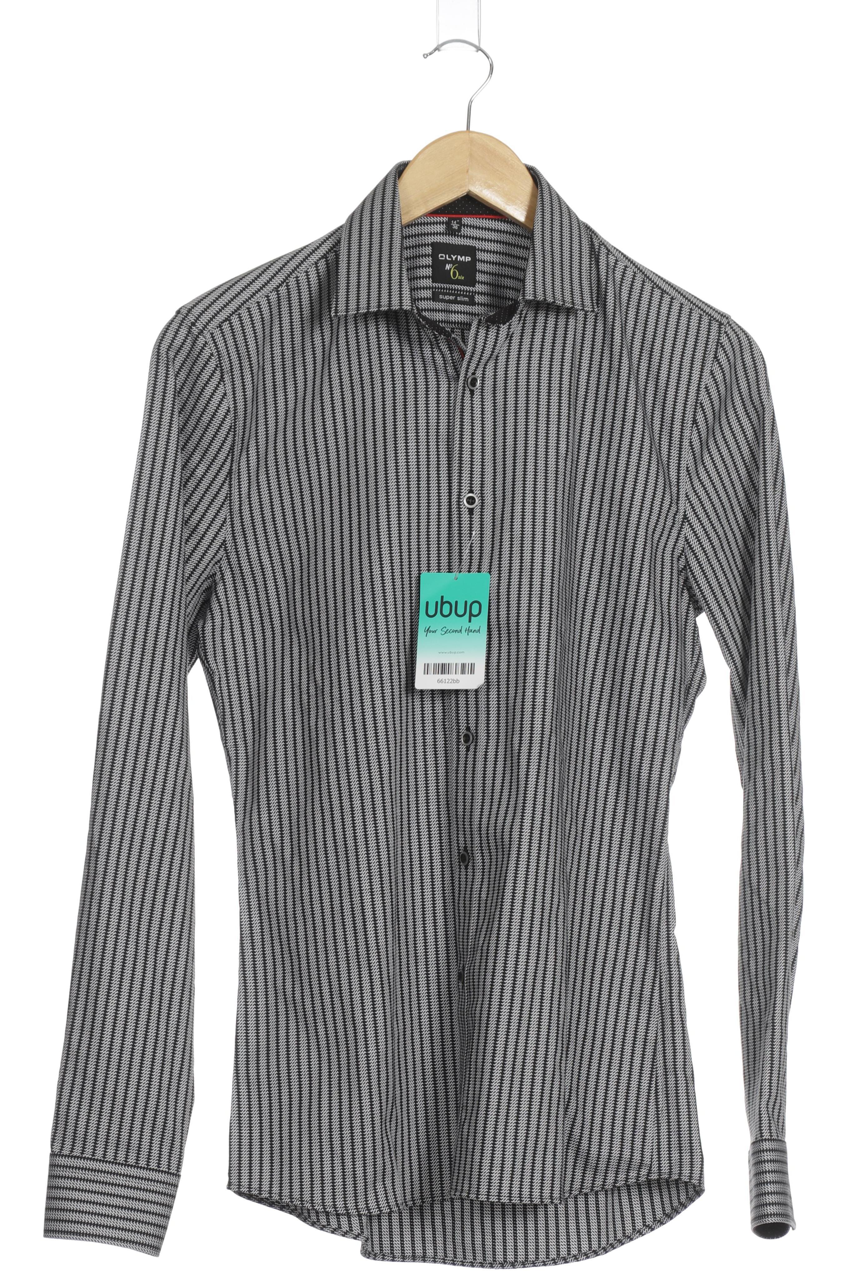 

Olymp Herren Hemd, grau, Gr. 36